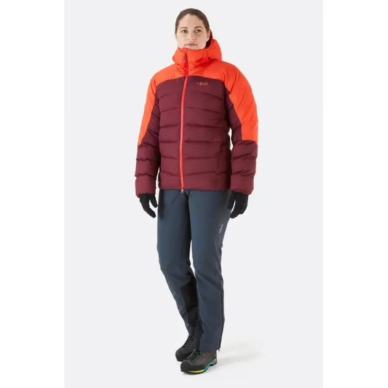 Pantaloni softshell da donna Rab Ascendor Alpine (Ebano)