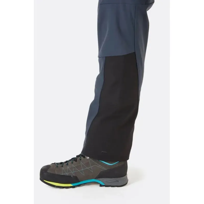 Pantaloni softshell da donna Rab Ascendor Alpine (Ebano)