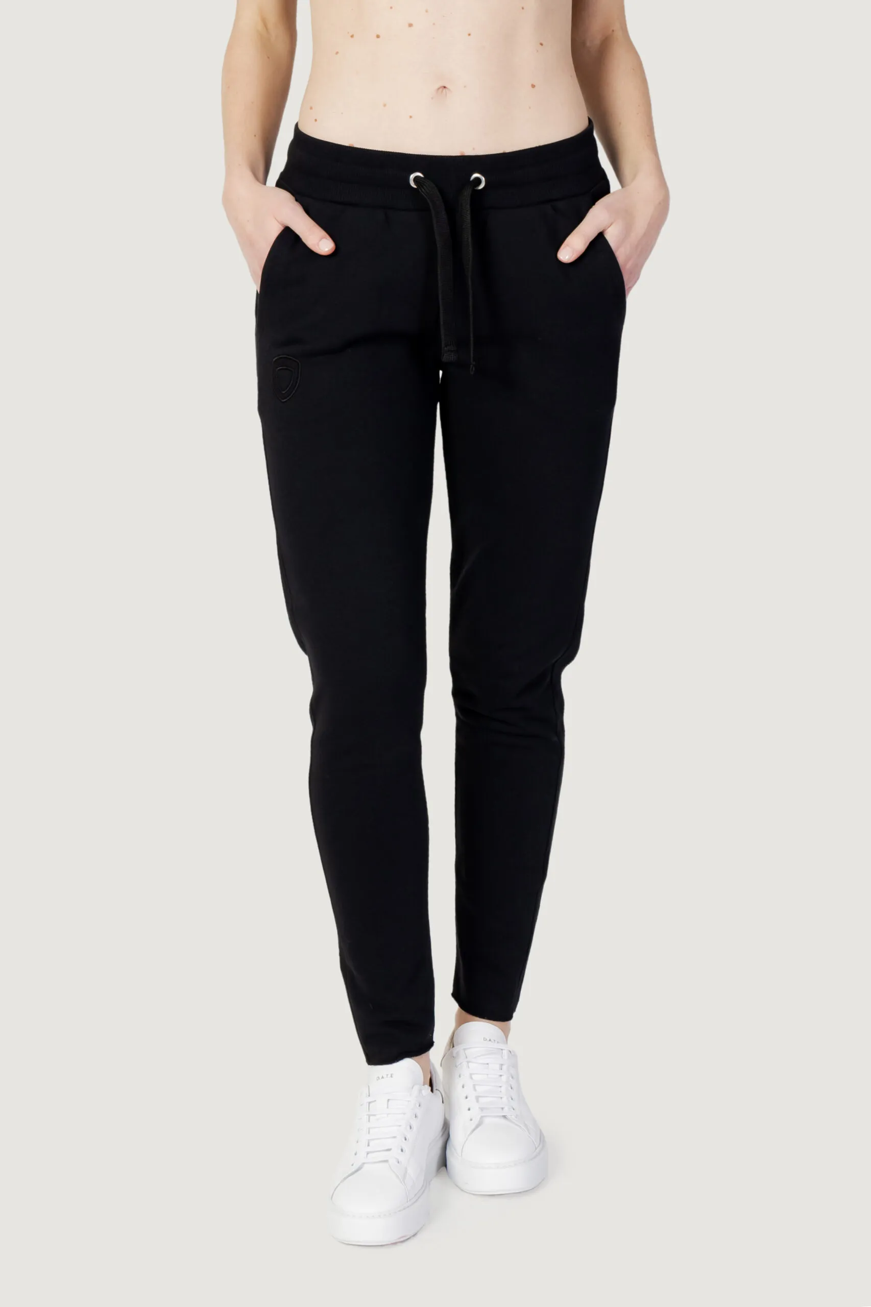 Pantaloni sportivi Blauer. logo Nero