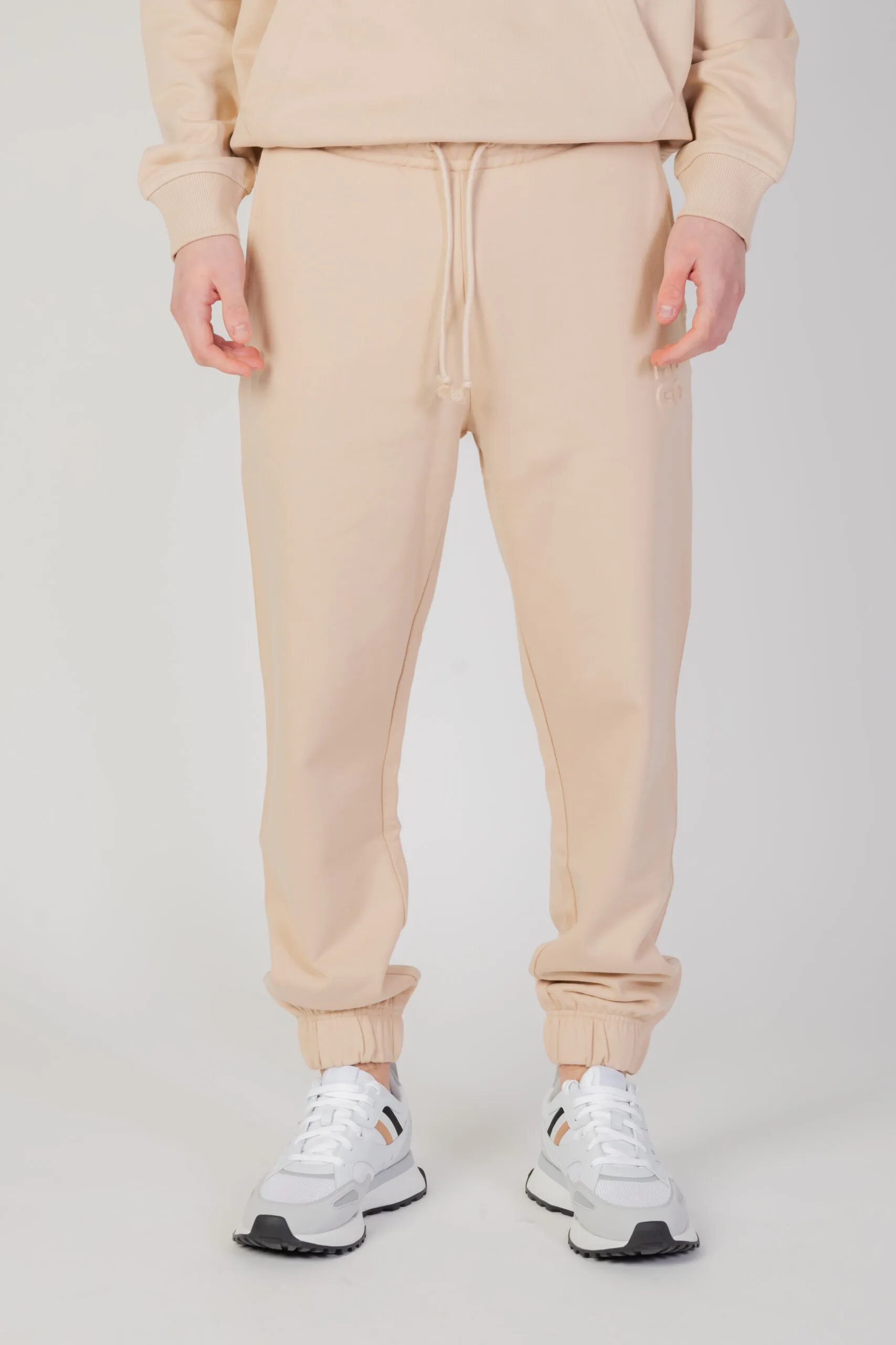 Pantaloni sportivi Hugo dchard Beige