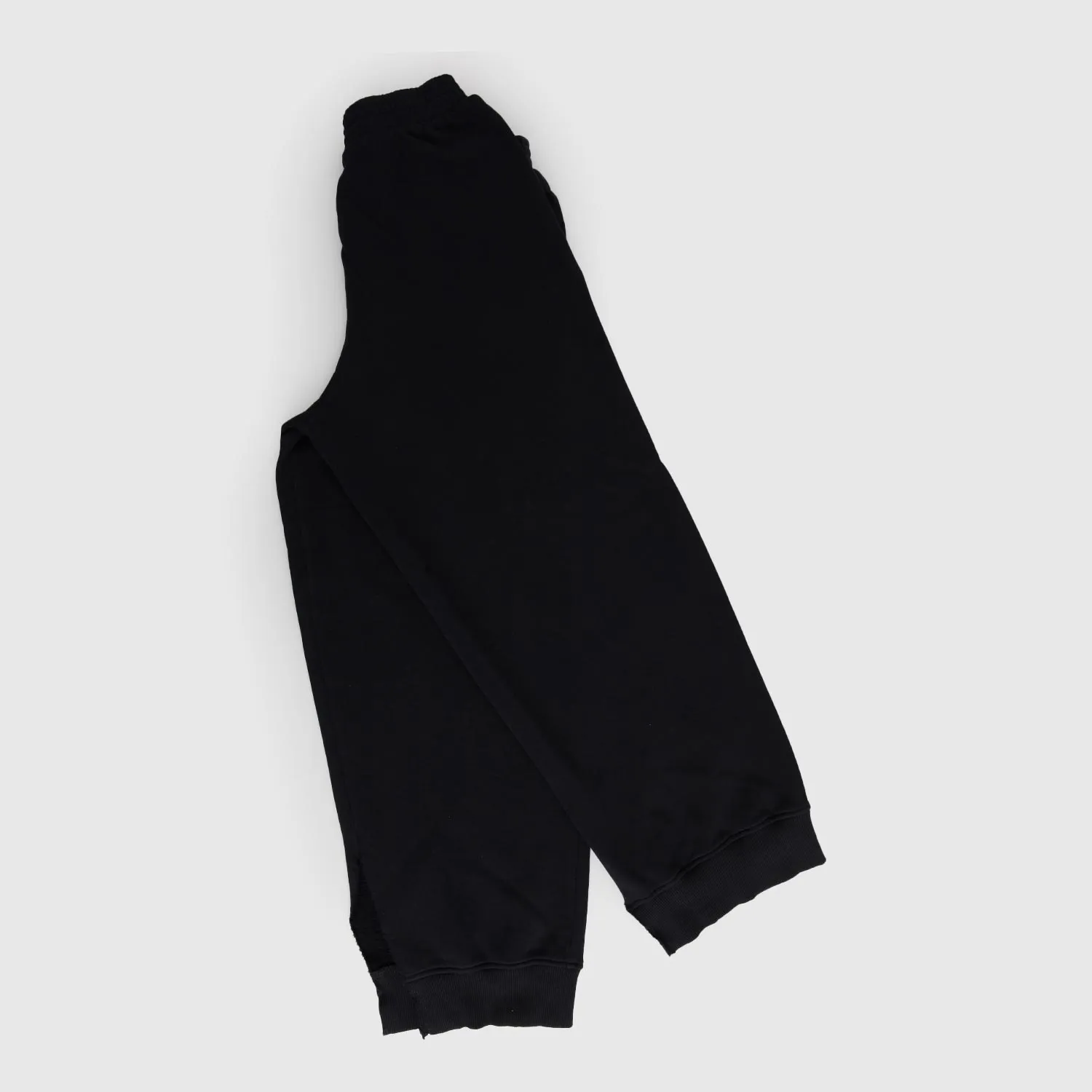 Pantaloni Sportivi Neri A Gamba Ampia