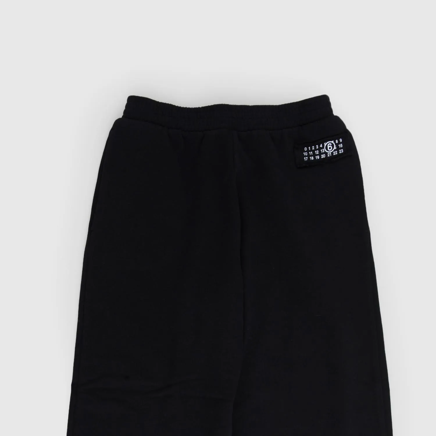 Pantaloni Sportivi Neri A Gamba Ampia
