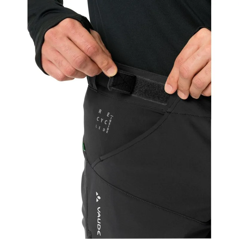 Pantaloni Vaude Qimsa II softshell (Nero/Nero) Uomo