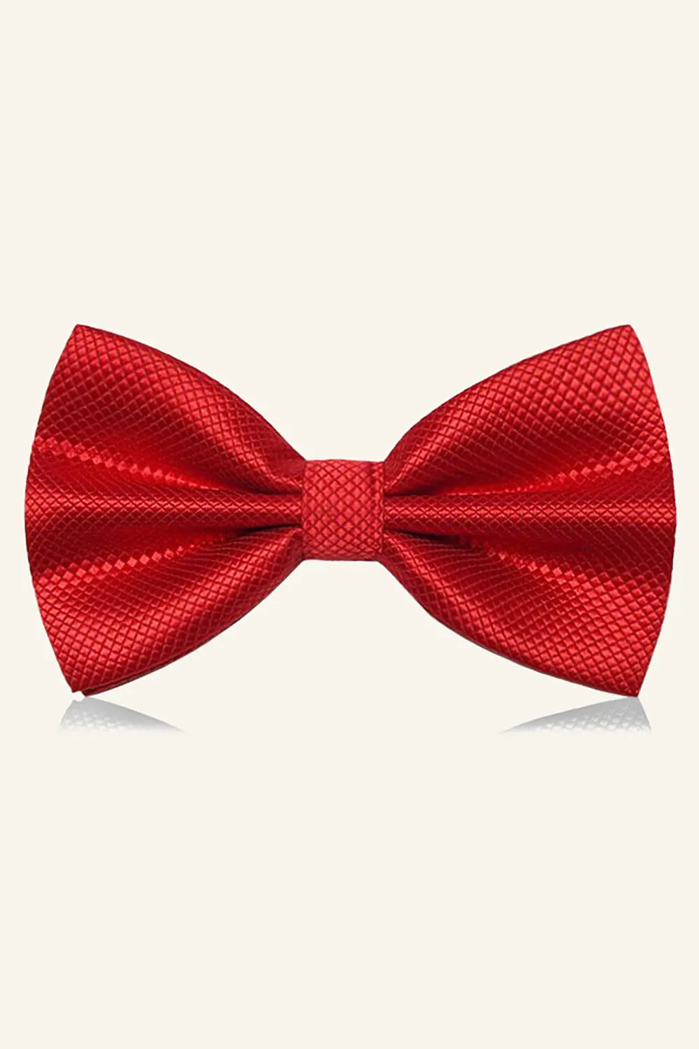 Papillon da uomo rosso per festa