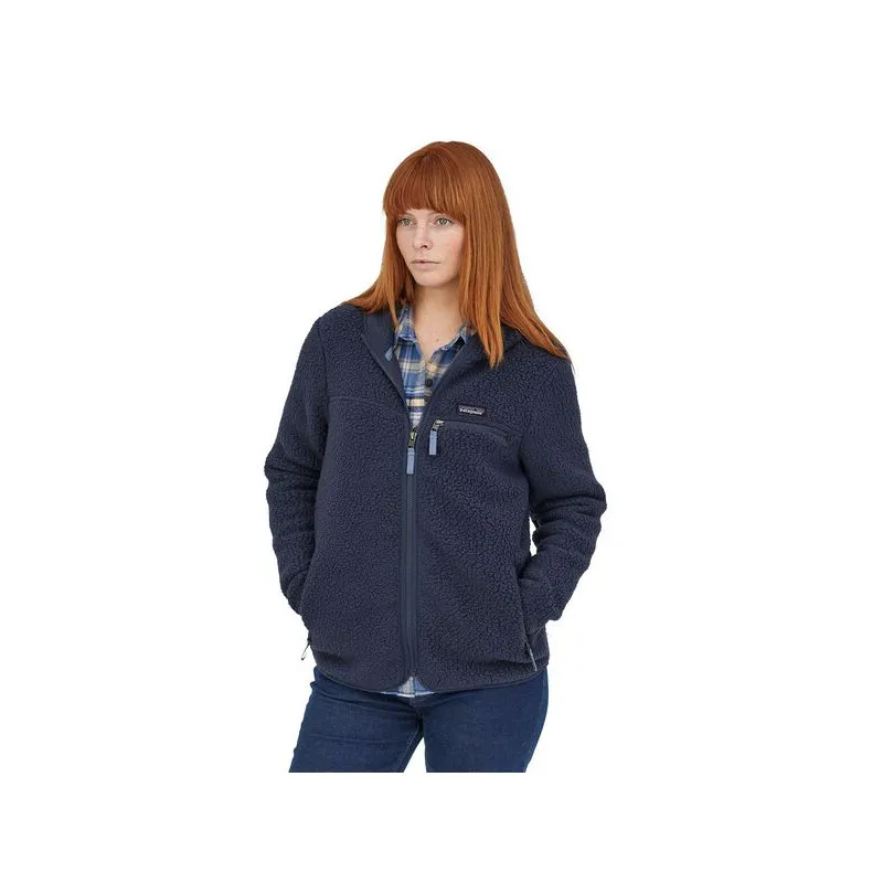 Patagonia Pile con cappuccio da donna Retro Pile (New Navy)