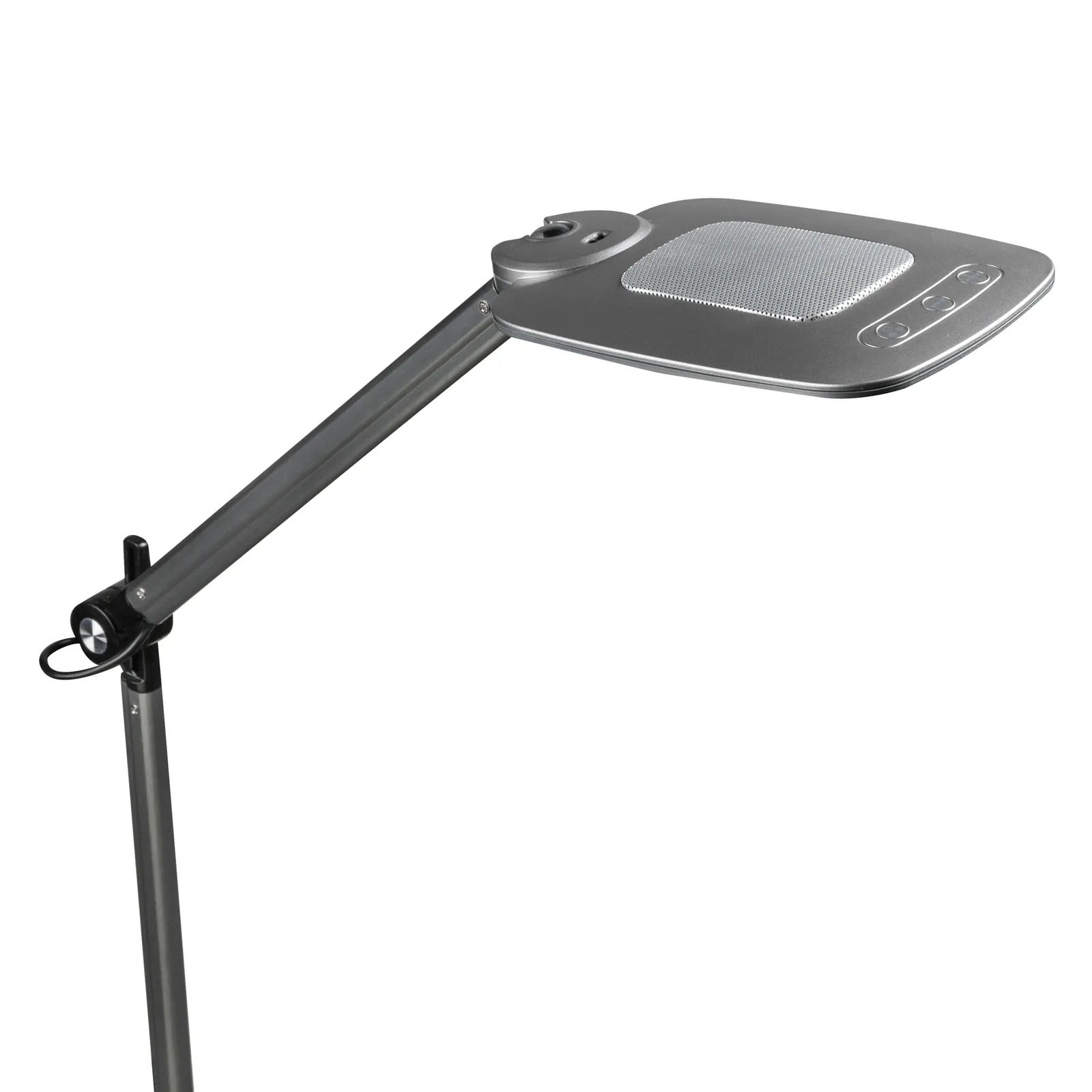 Pattaya lampada LED tavolo snodo argento dim CCT