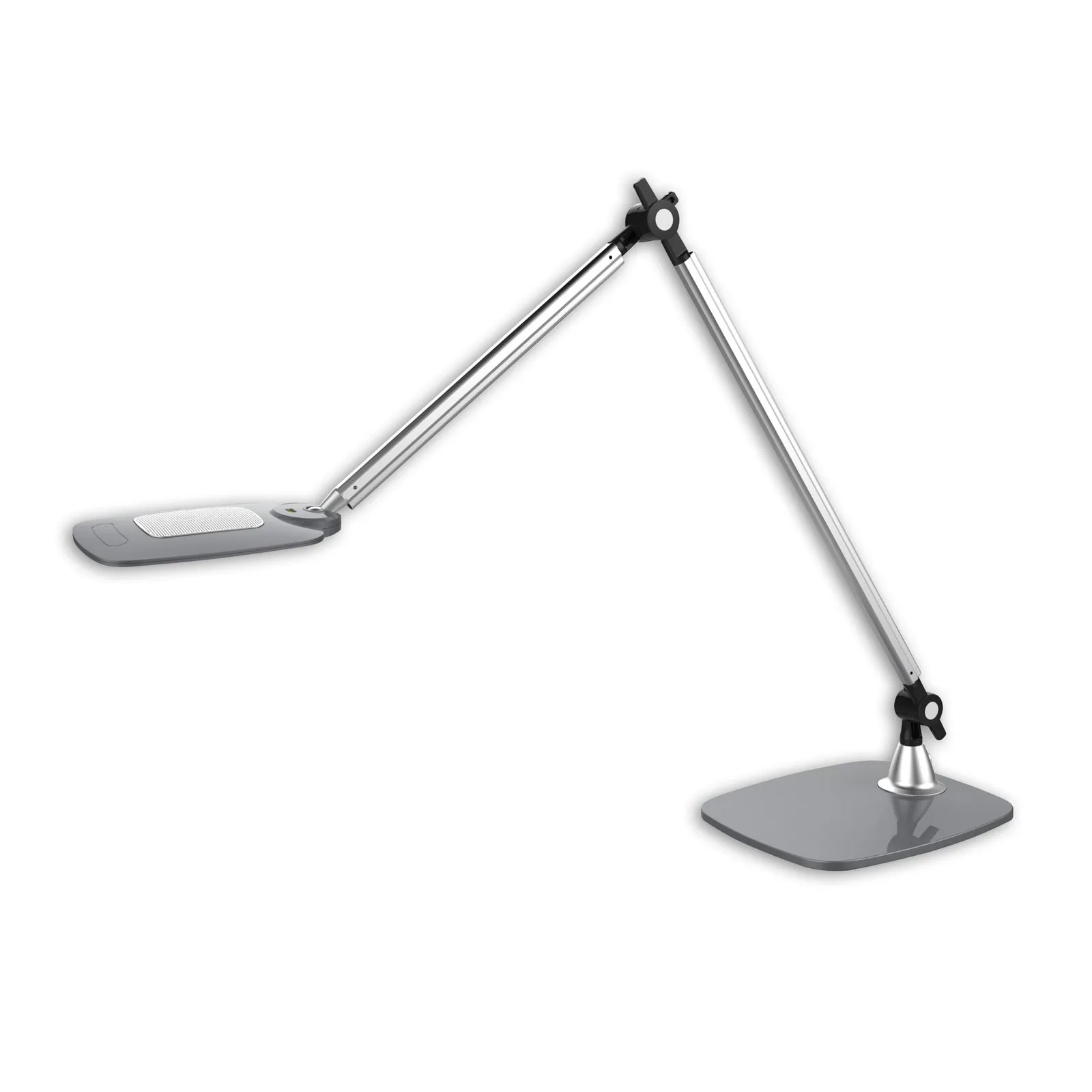 Pattaya lampada LED tavolo snodo argento dim CCT