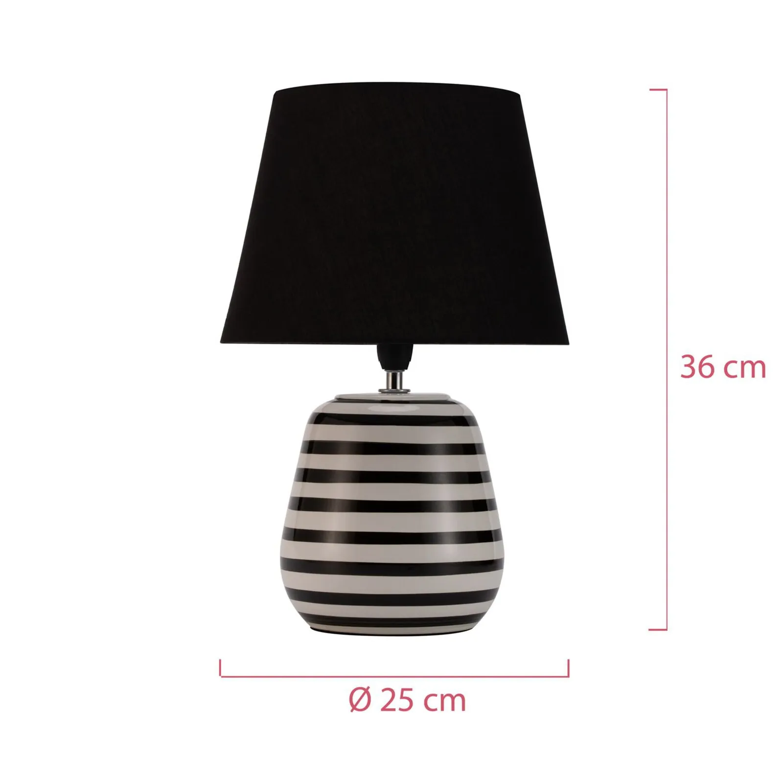 Pauleen Dressy Sparkle lampada da tavolo a strisce