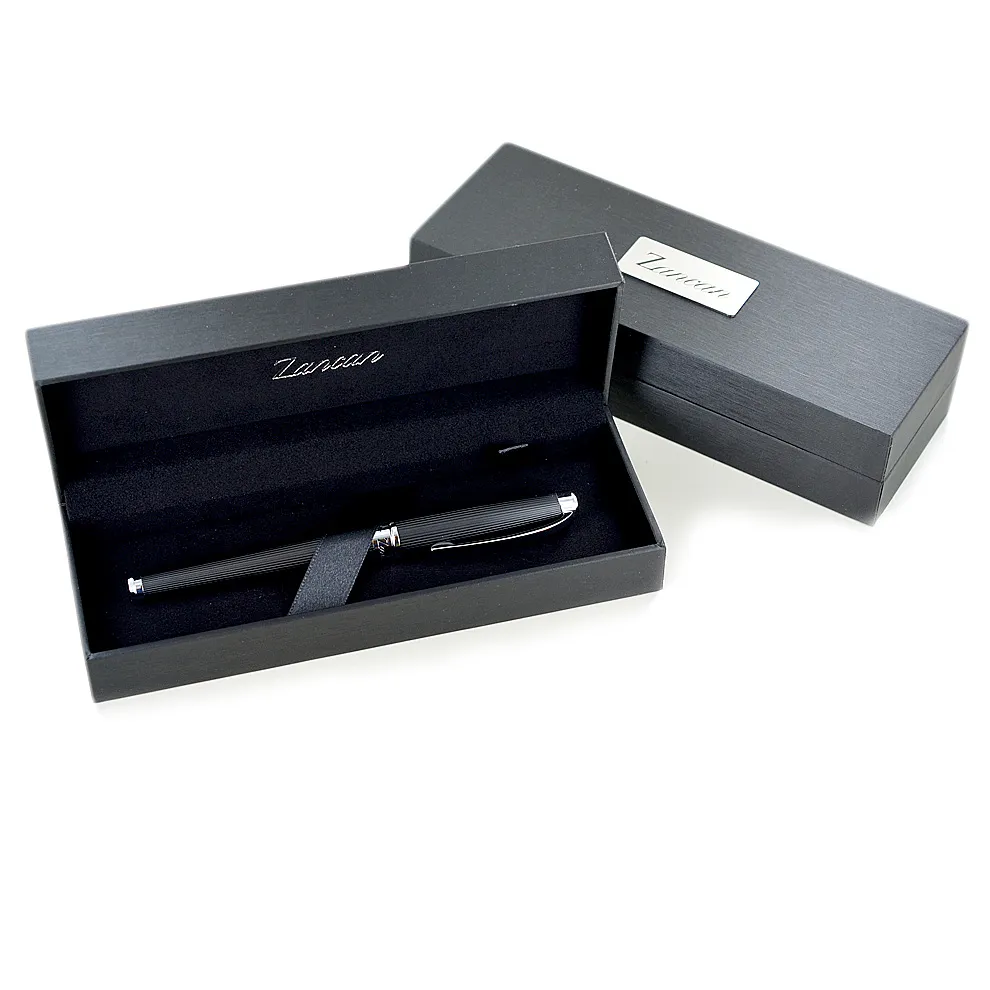 Penna Zancan in fibra di carbonio blu HPN 002-B penna da uomo