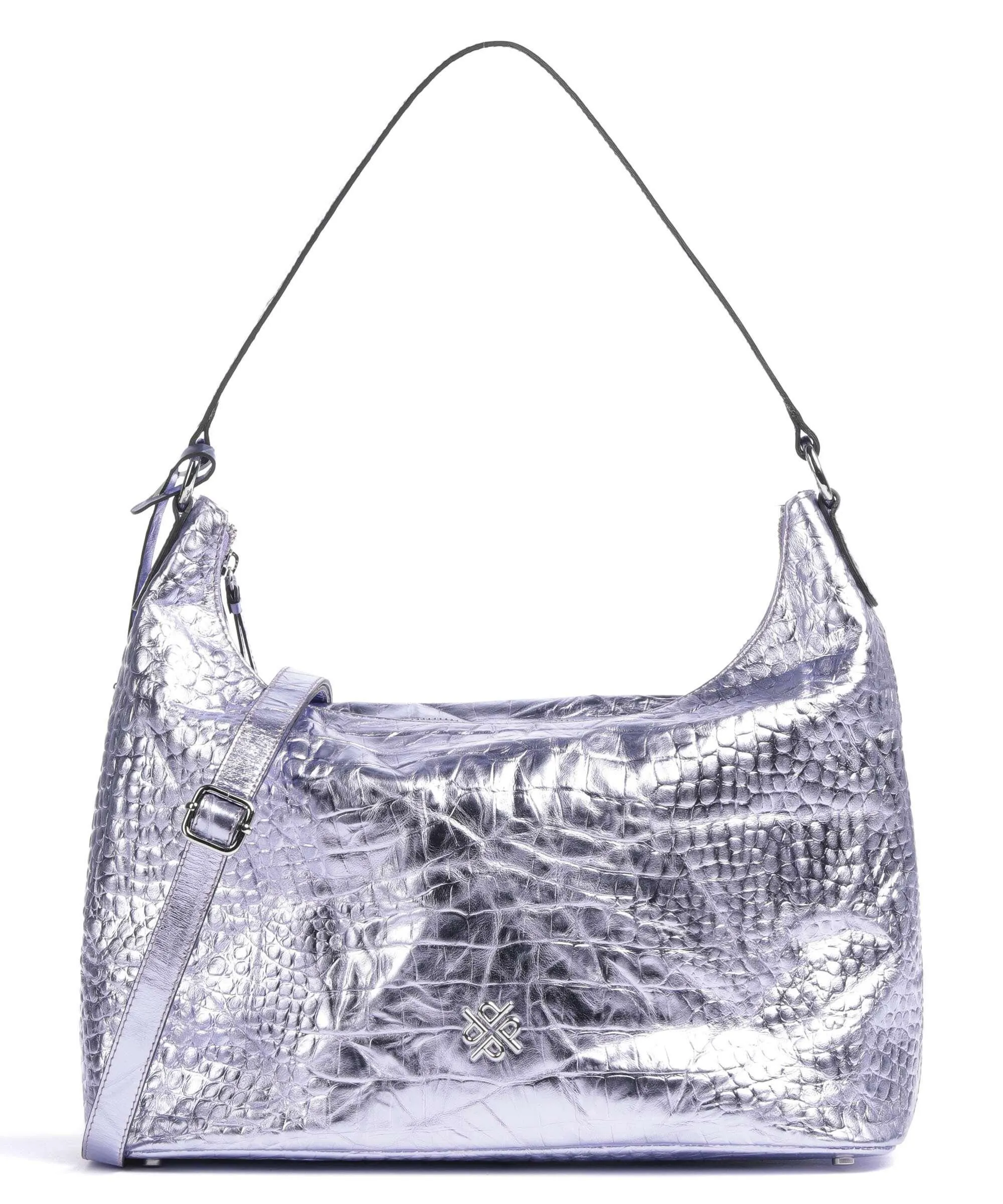  Picard Go Wild Borsa hobo pelle di vacchetta goffrata viola  