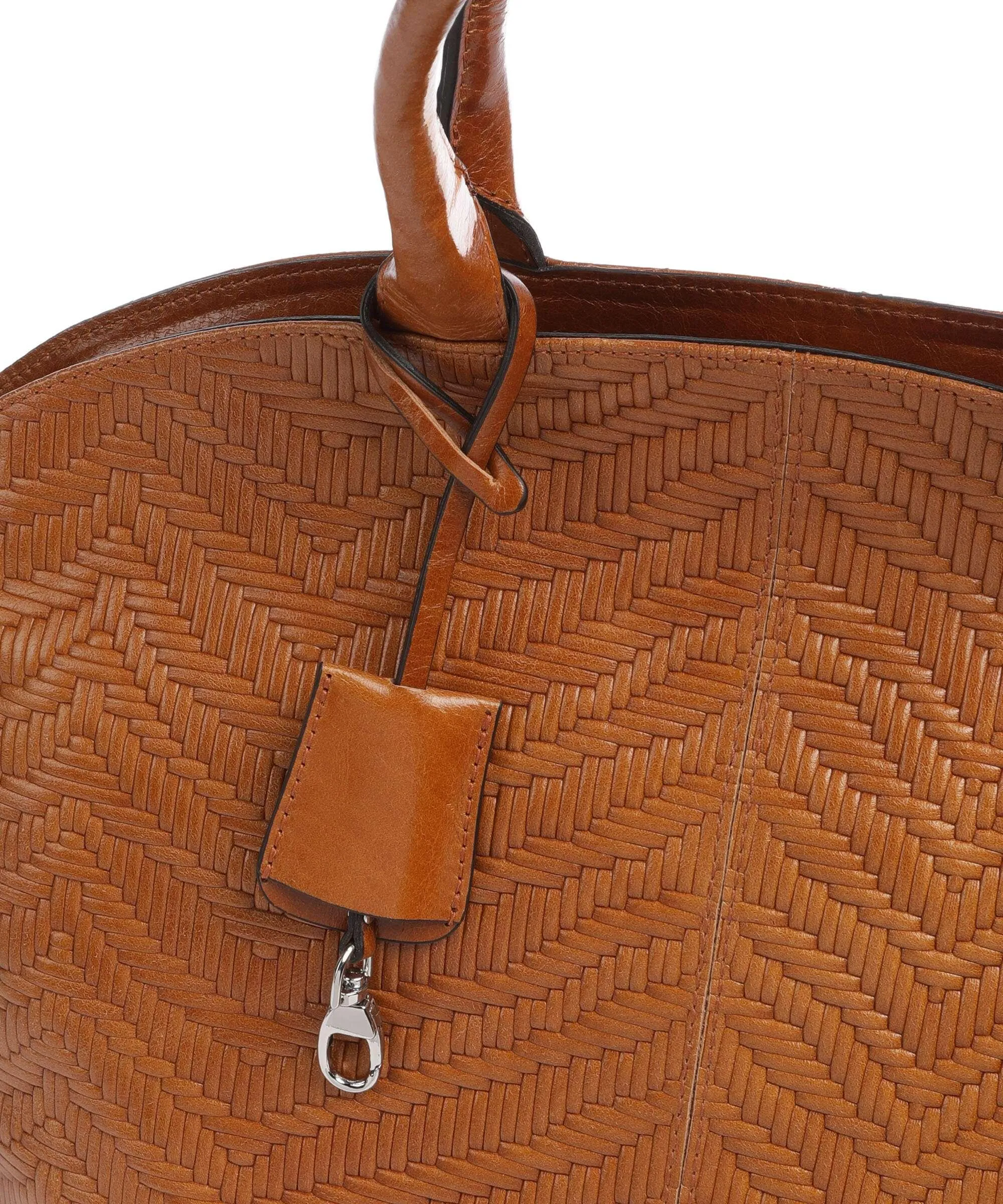  Picard Sunshine Borsa a mano pelle di vacchetta finemente grana cognac  