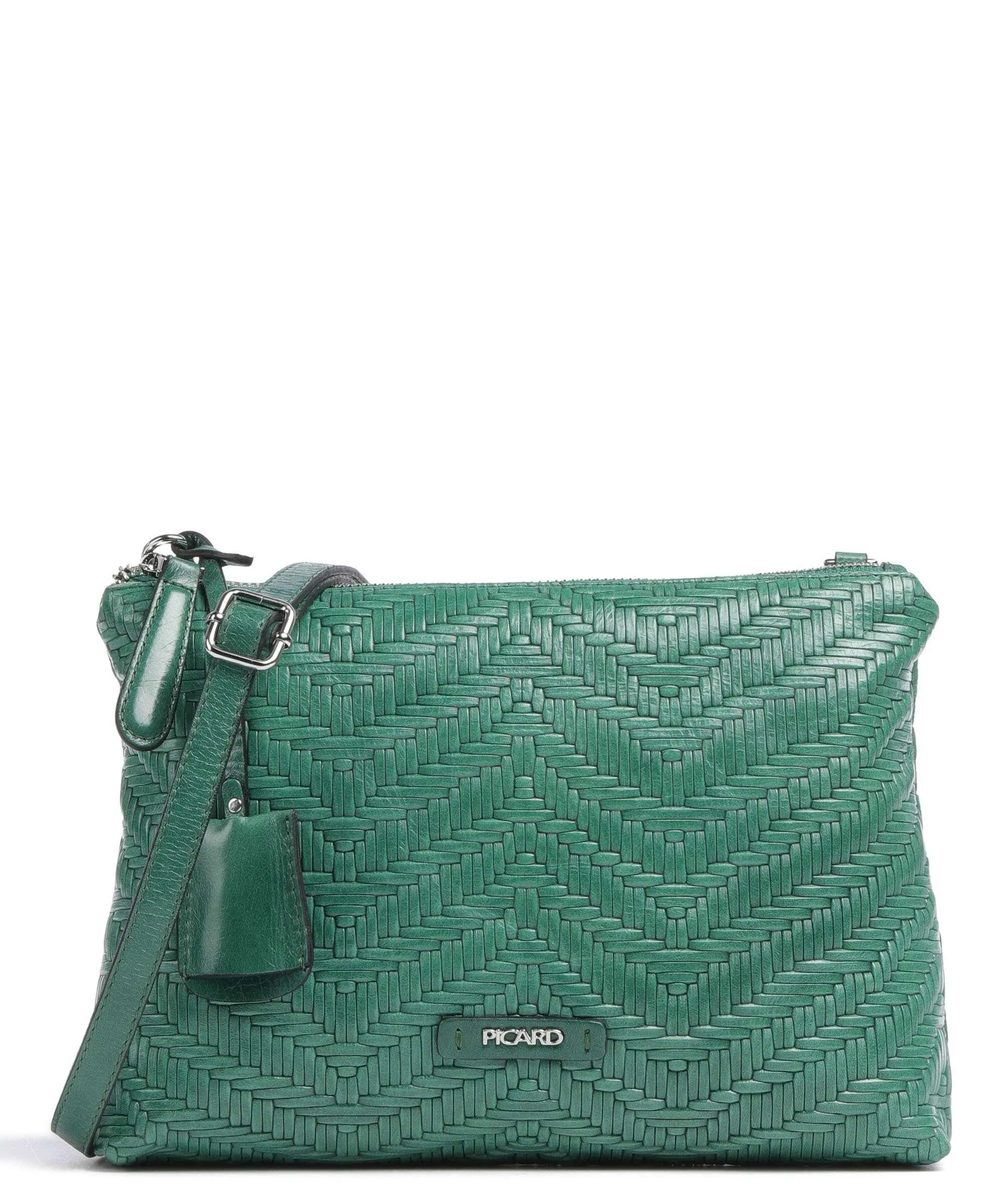  Picard Sunshine Borsa a tracolla pelle di vacchetta grana verde  