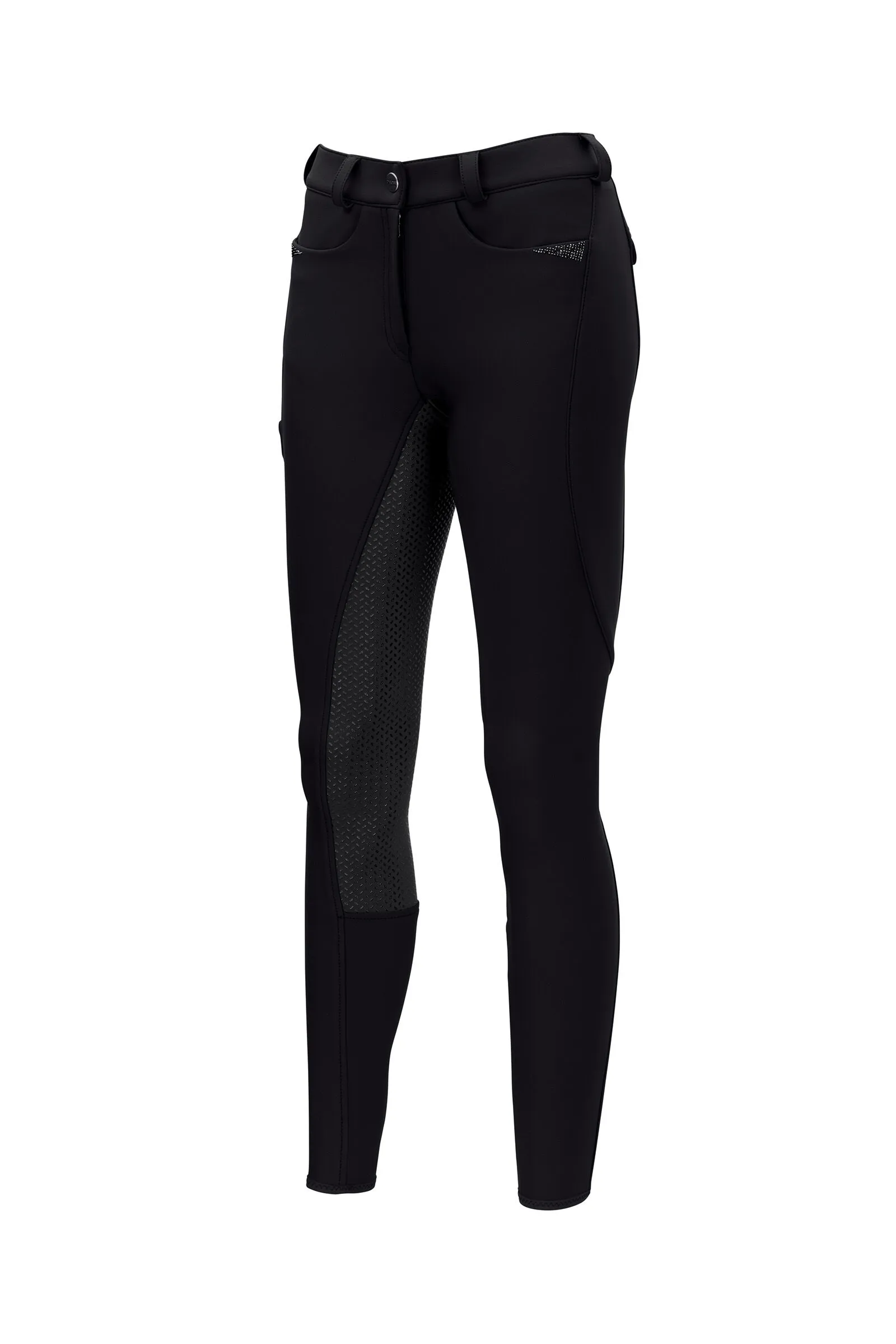 Pikeur Laure Pantaloni da equitazione in softshell con full grip