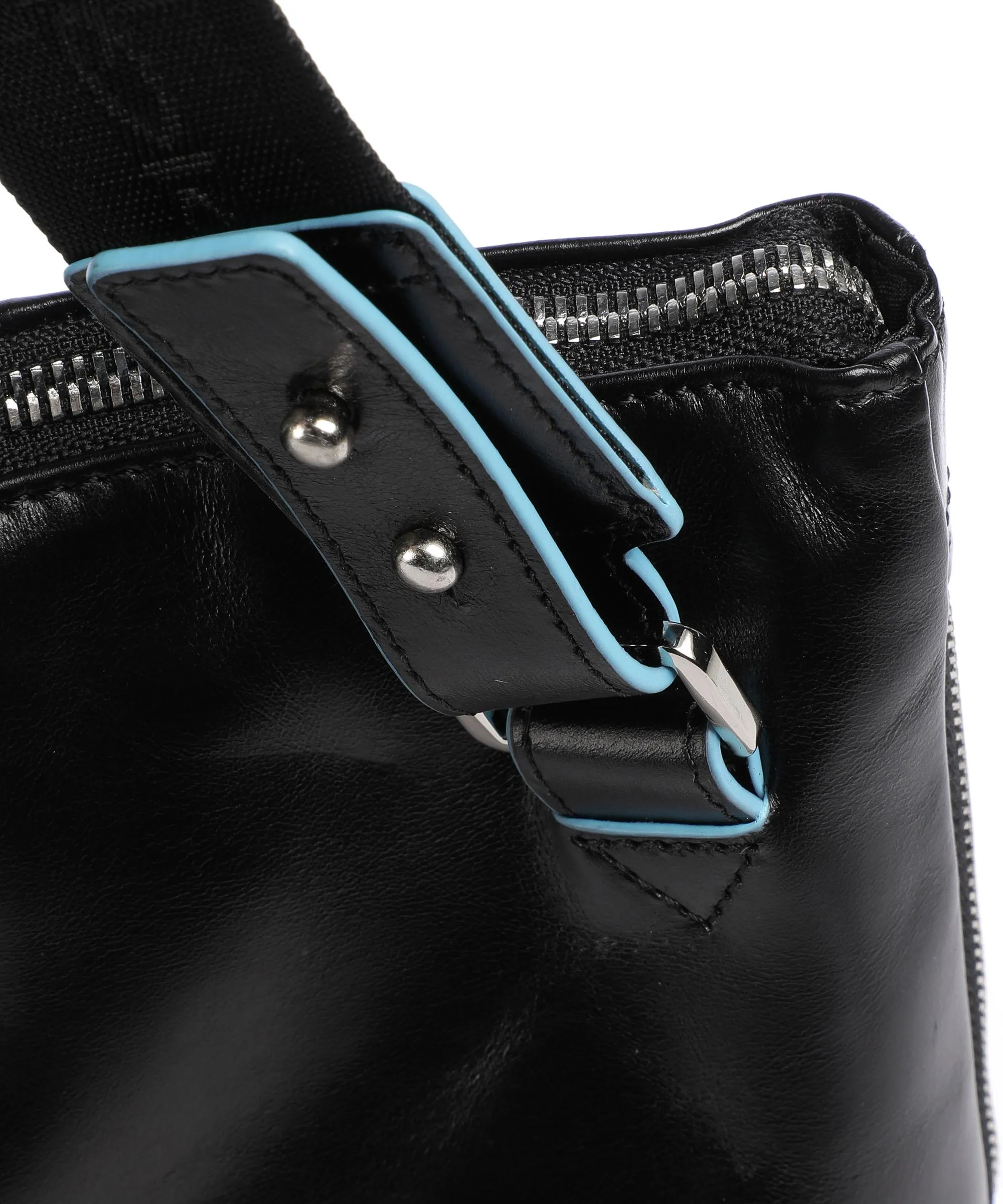  Piquadro Blue Square Cartella 15″ pelle liscia nero  
