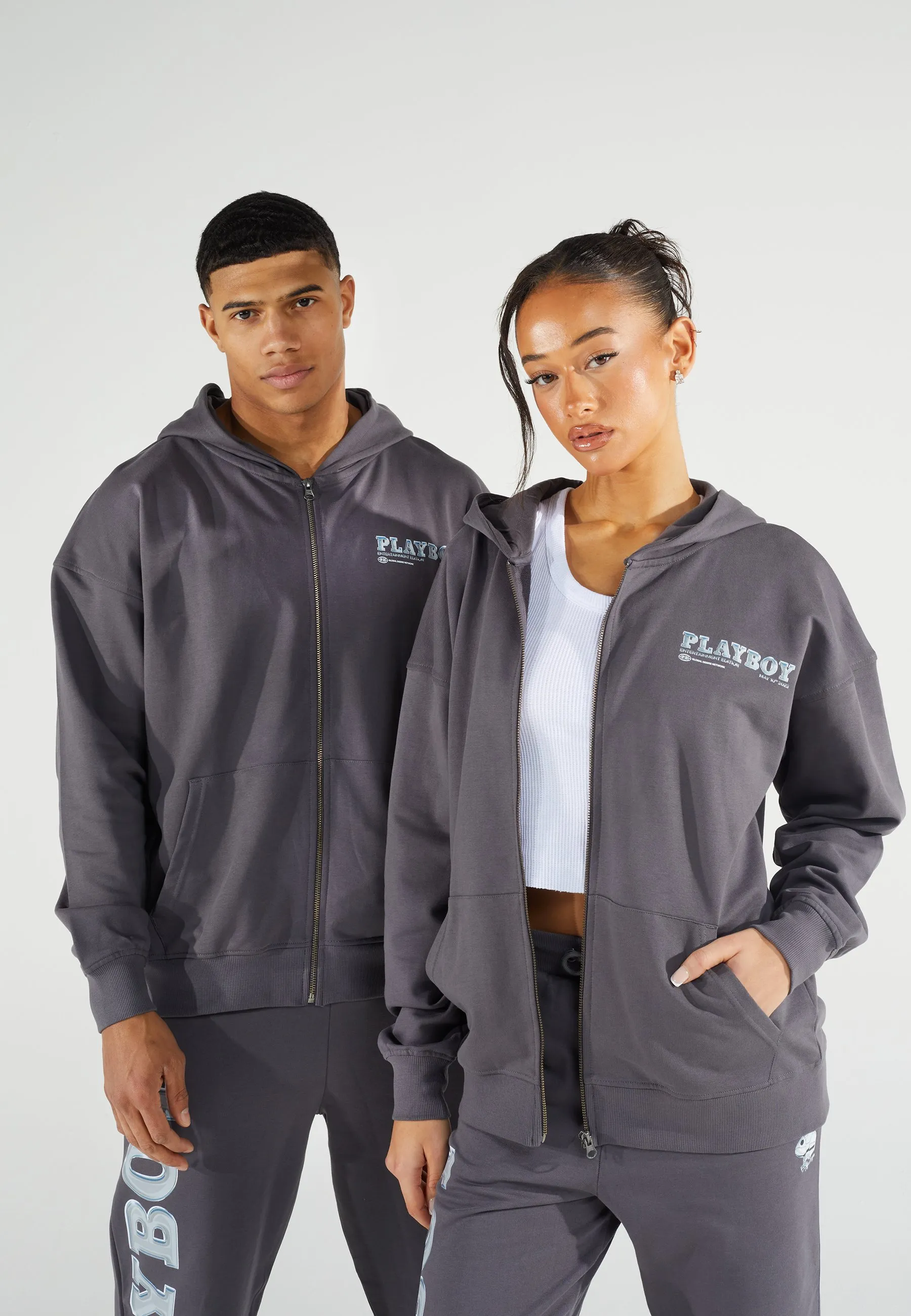 PLAYBOY UNISEX - Felpa con zip