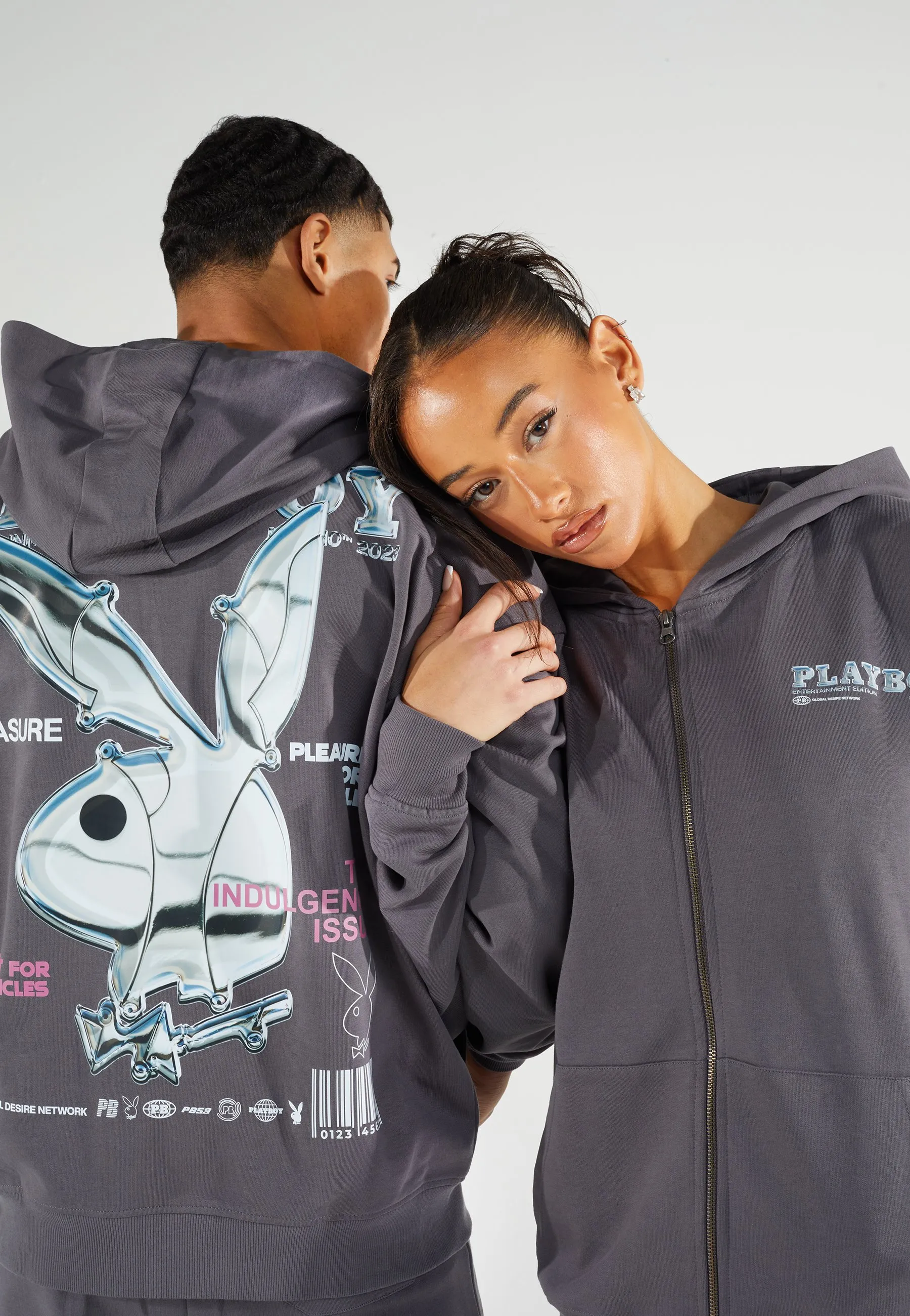 PLAYBOY UNISEX - Felpa con zip