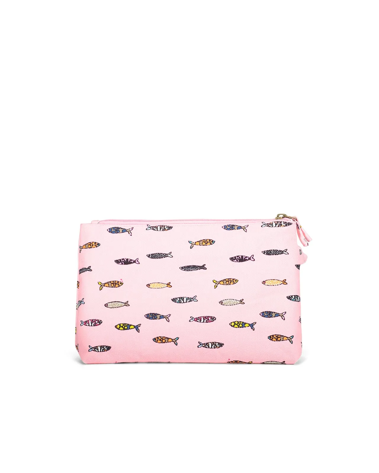 Pochette Day & Night Fish rosa
