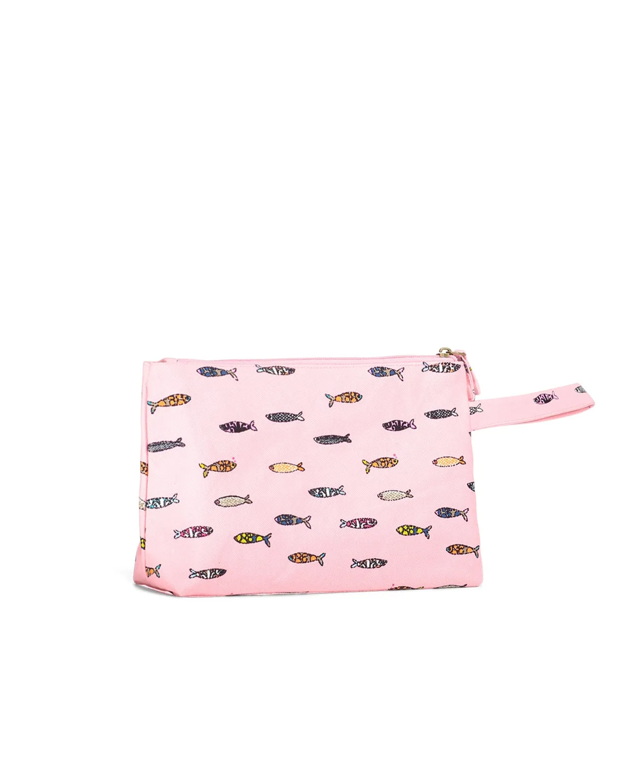 Pochette Day & Night Fish rosa