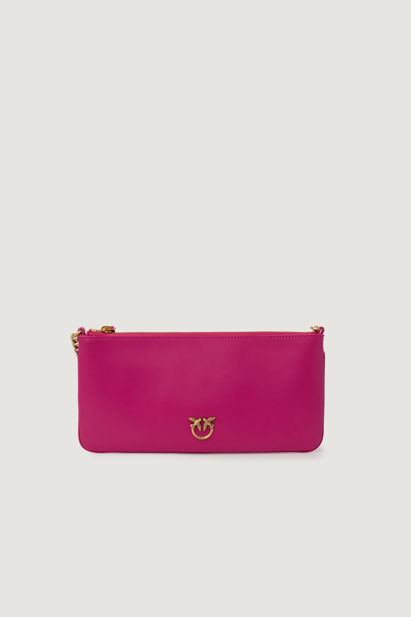 Pochette Pinko HORIZONTAL FLAT VITELLO SETA Fuxia