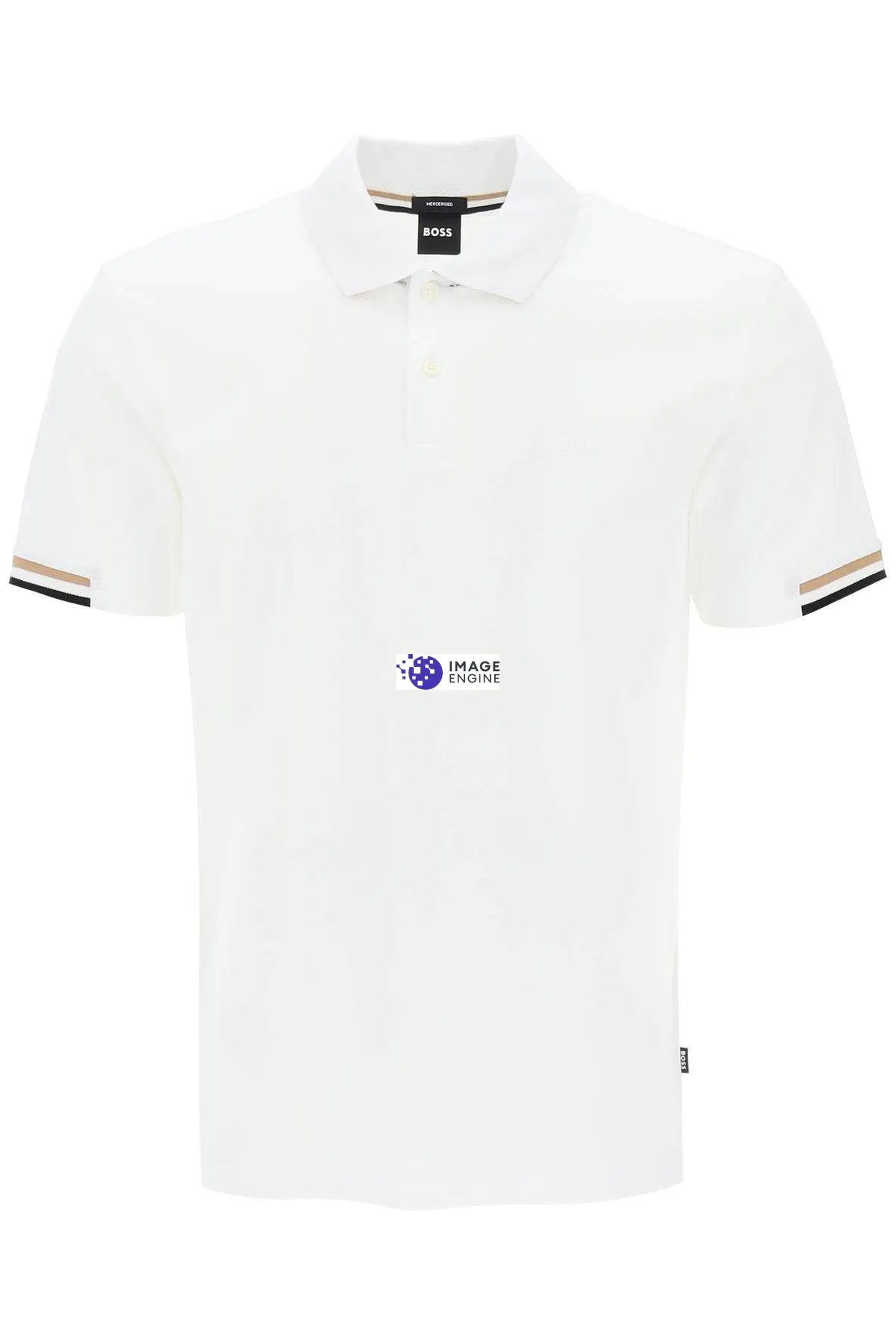 Polo Parlay con dettaglio a righe