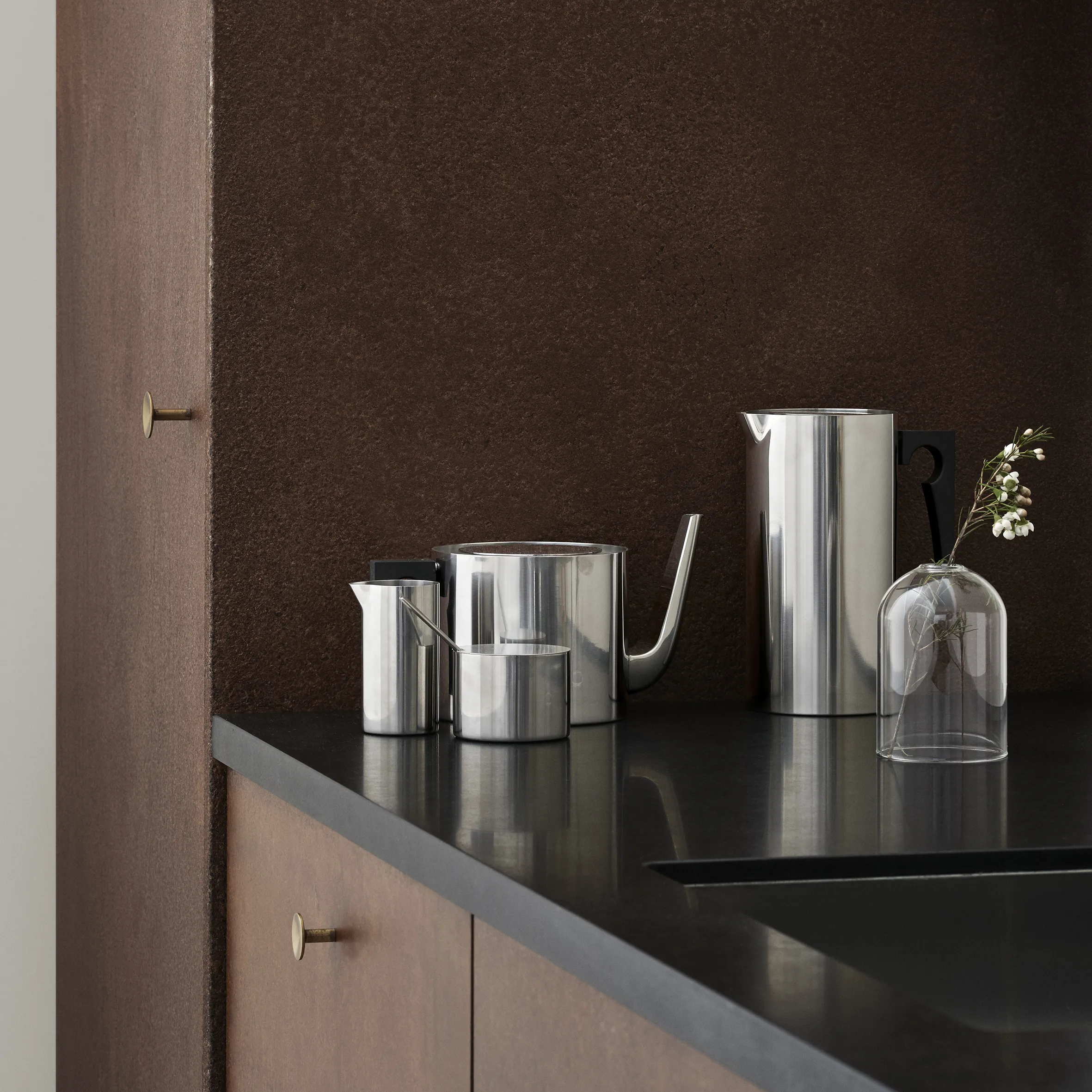 Pressa per caffé AJ Cylinda-line 1 L.jn{font-size:18px}Acciaio inossidabile