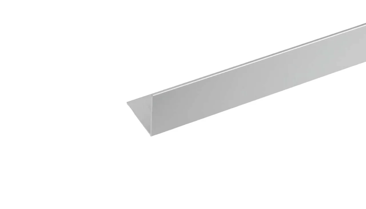 Profilo angolare 1 m 30x30 mm alluminio argento