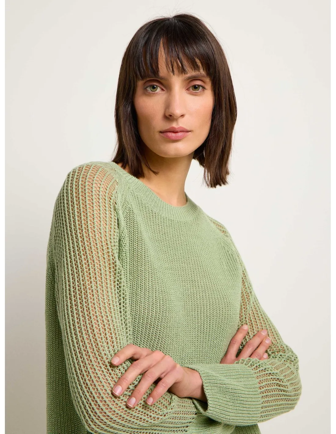 PULL IN COTONE E LINO