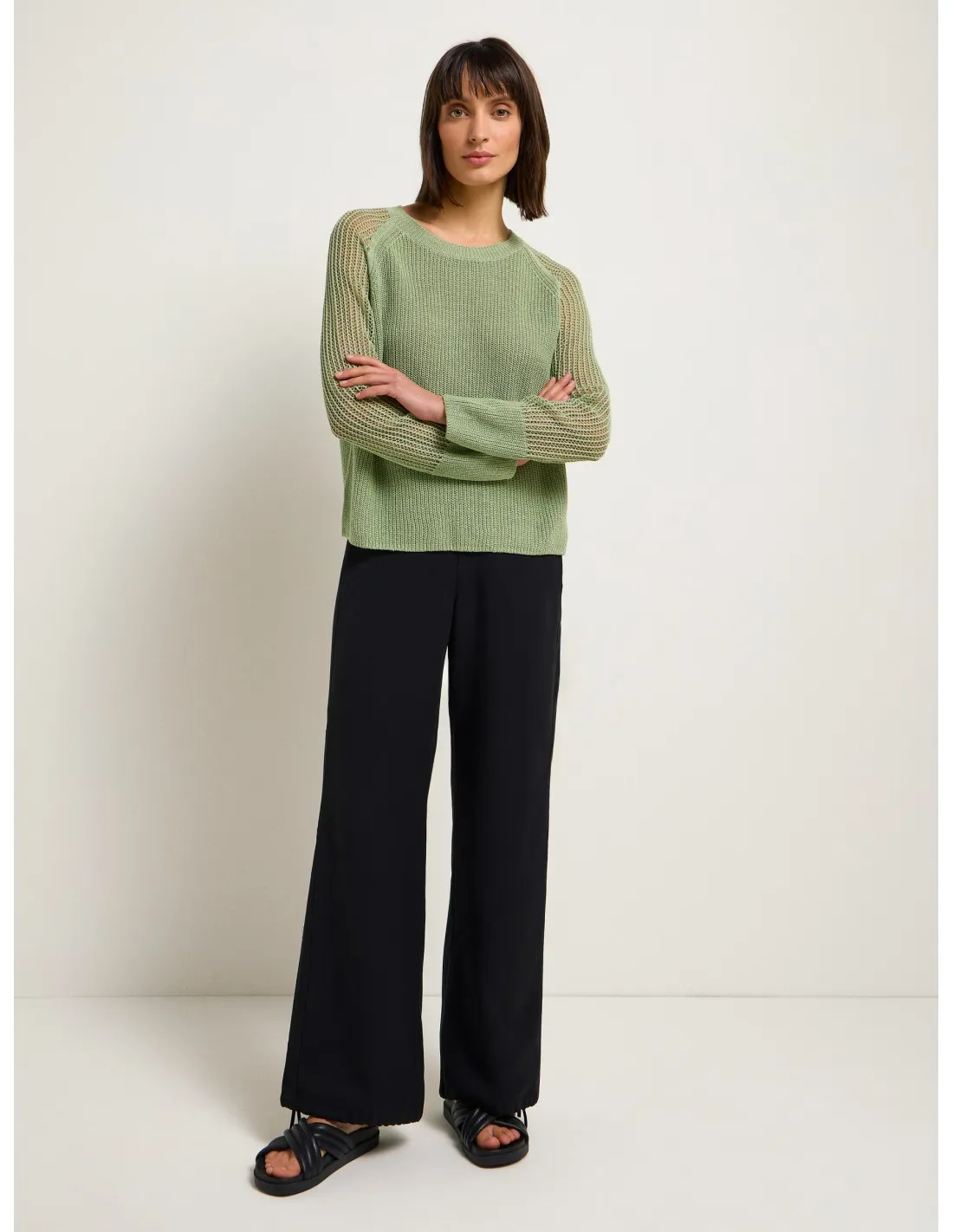 PULL IN COTONE E LINO