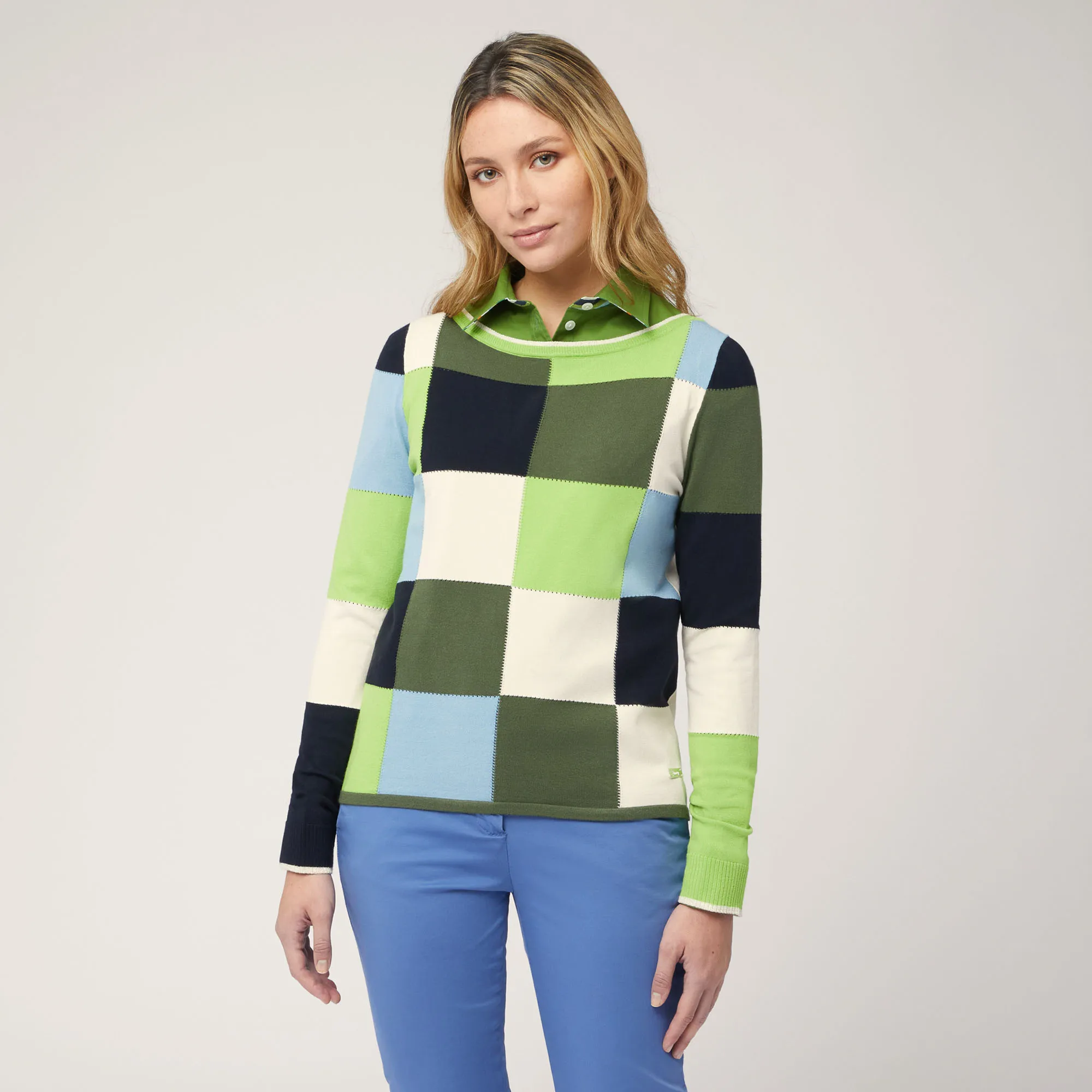 Pullover A Quadri