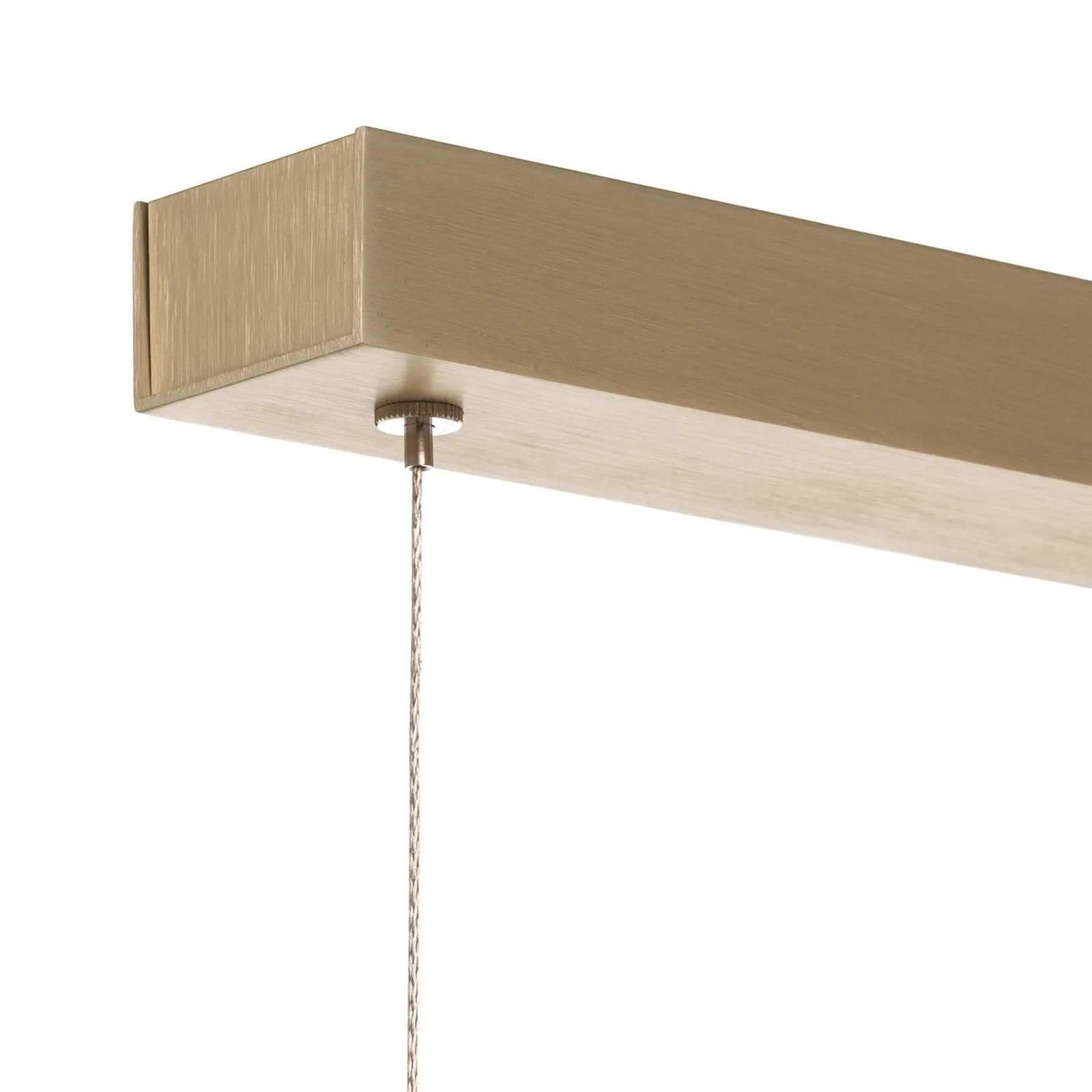Quitani Niara LED sospensione CCT crema anodizzato