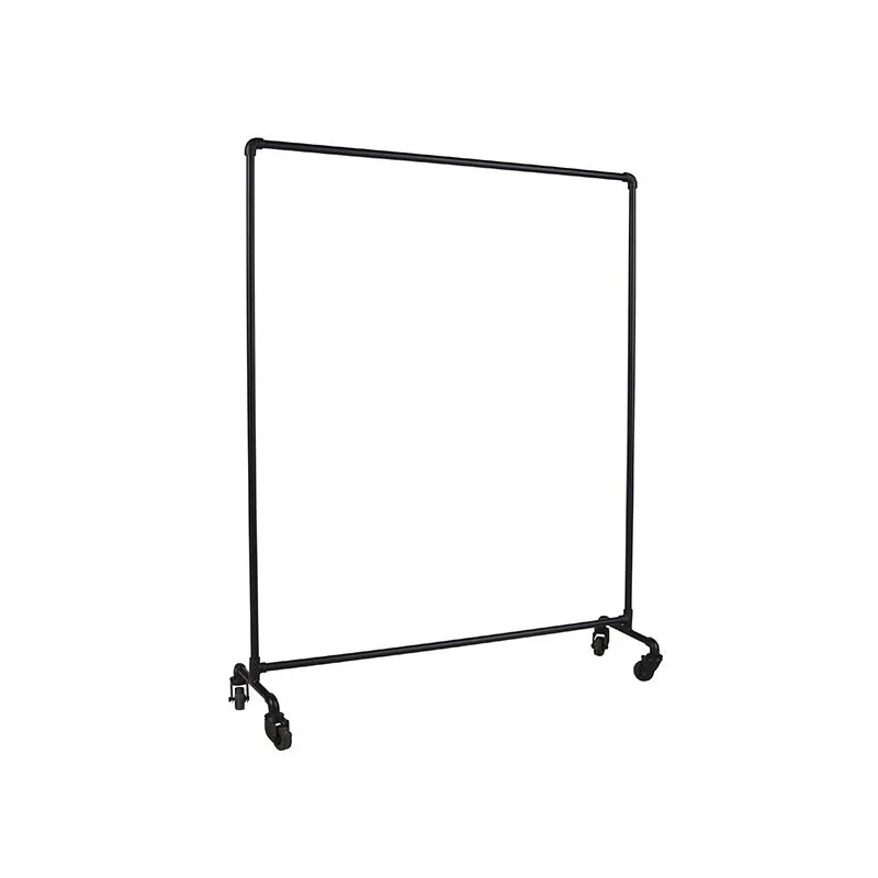 Rack mobile industriale nero 1 scomparto - Ward