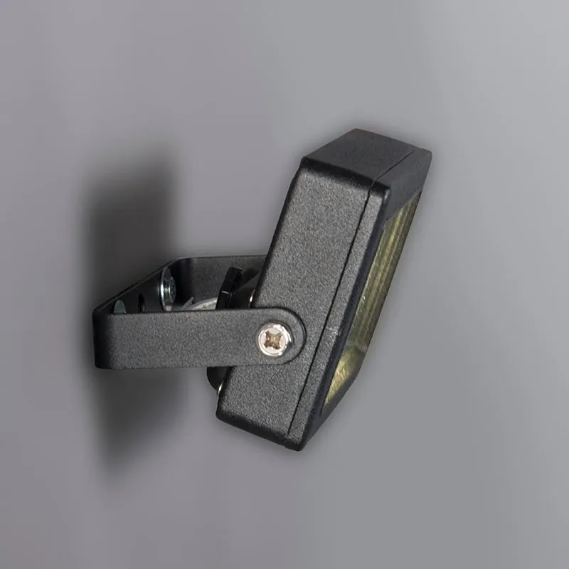 Radiatore moderno nero con LED 10W - Telix