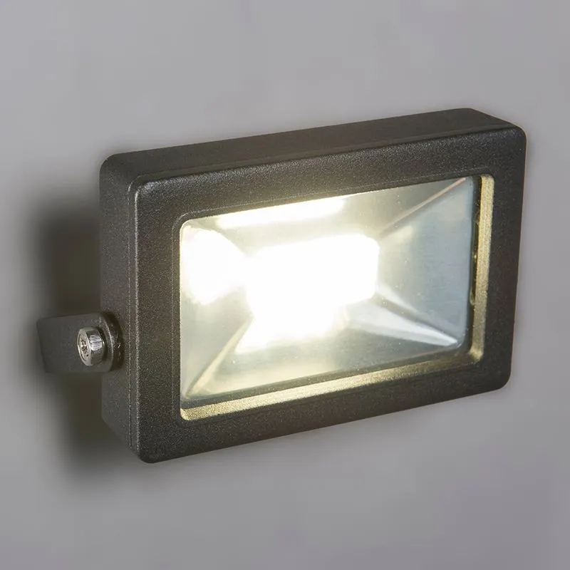 Radiatore moderno nero con LED 10W - Telix