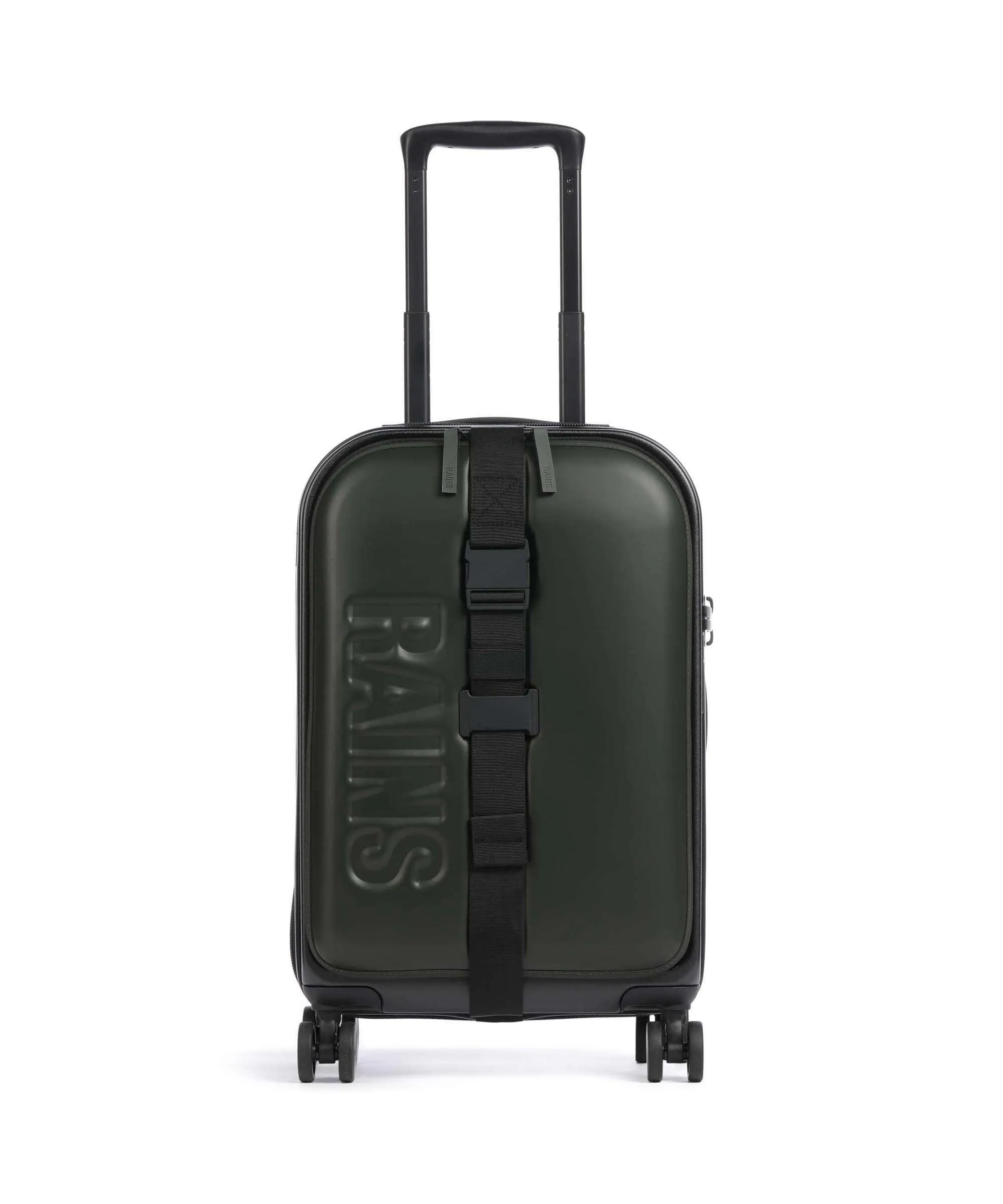  Rains Texel Valigia trolley (4 ruote) verde/nero 55 cm  