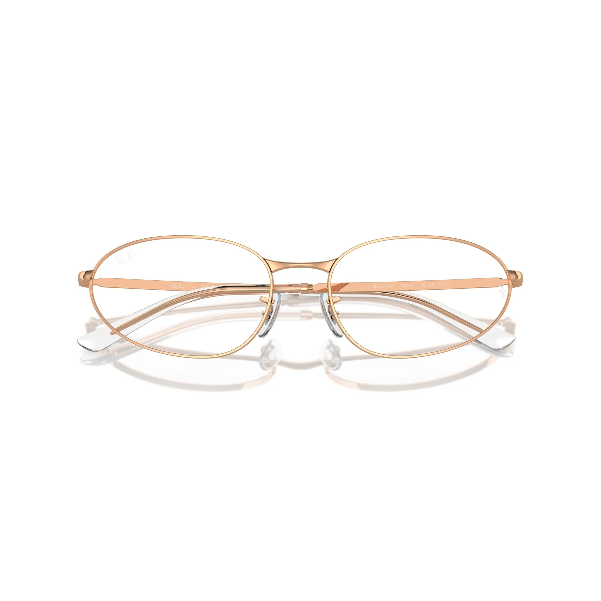   Ray-Ban RX 3734V - 3094 Oro Rosa | Occhiale Da Vista Unisex 
