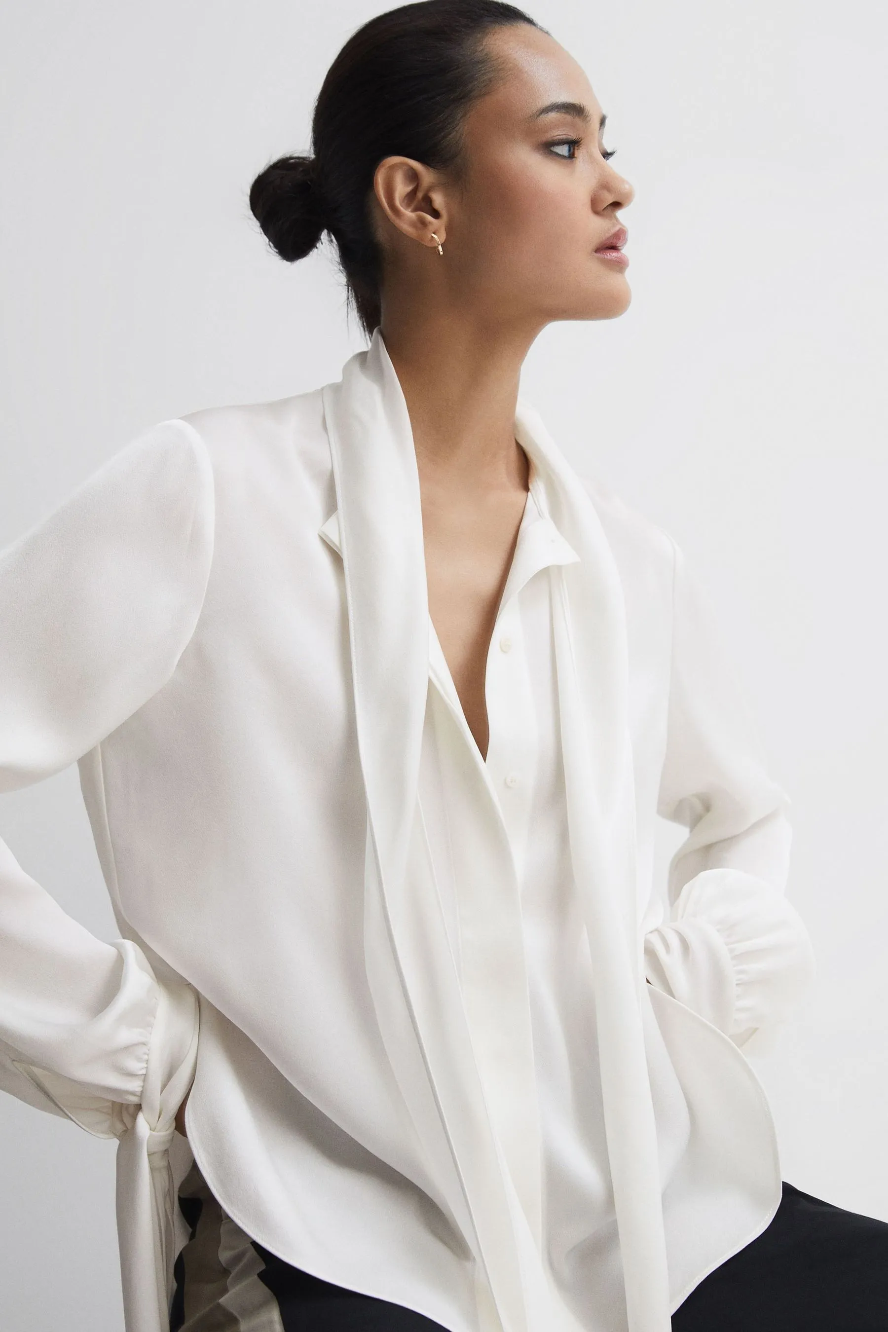 Reiss - Giselle - Blusa con laccetti    
