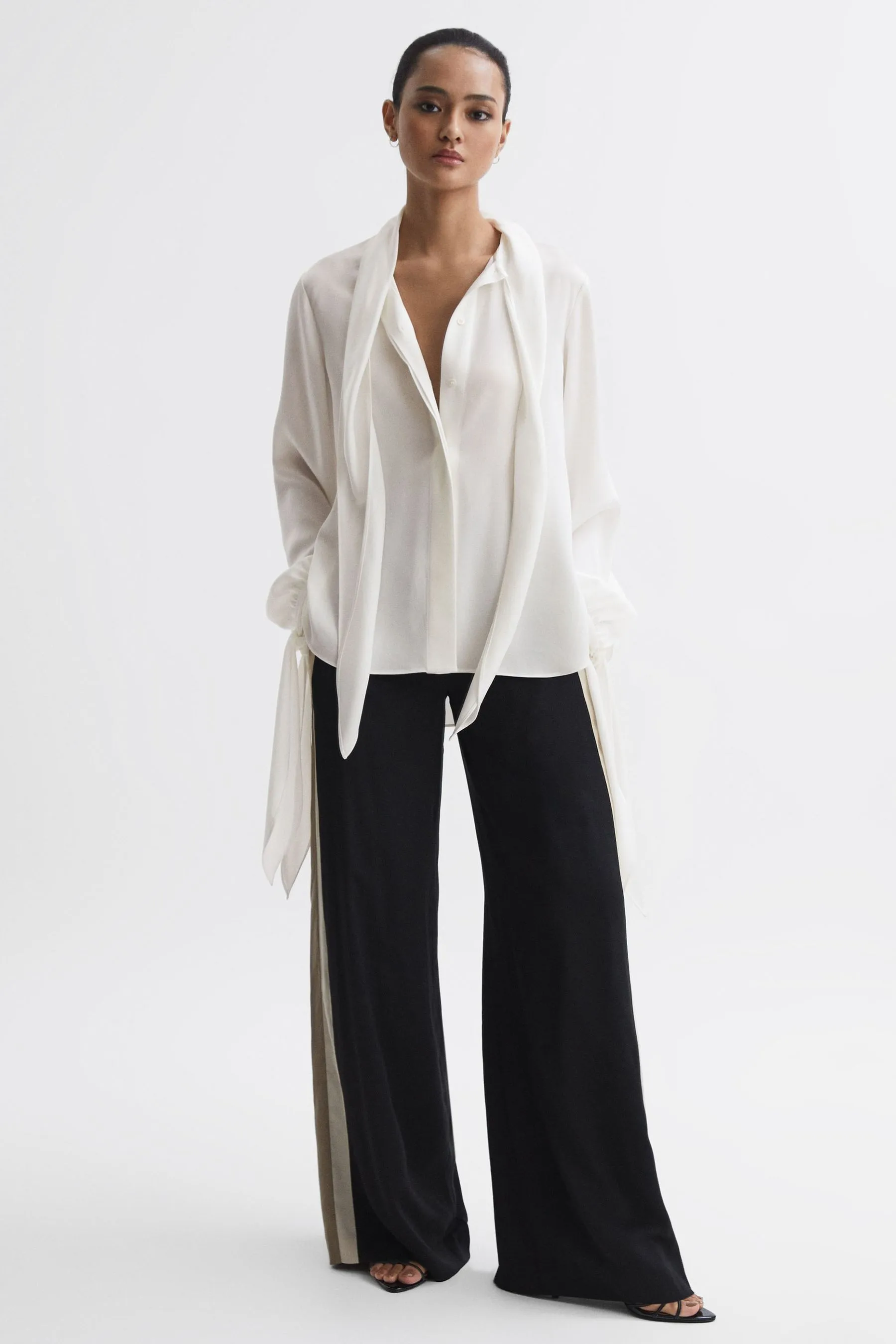 Reiss - Giselle - Blusa con laccetti    