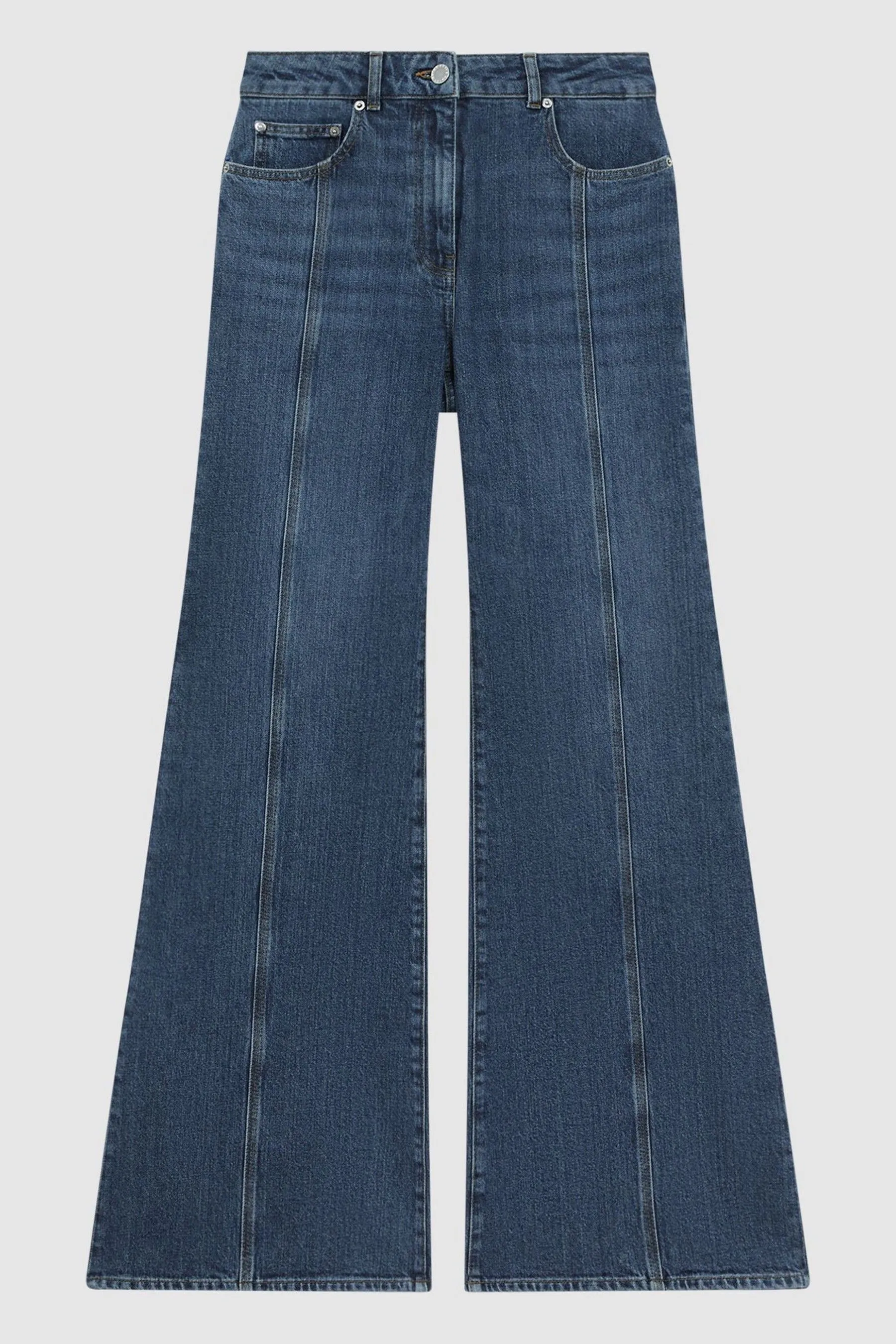 Reiss Juniper - Jeans svasata con cucitura frontale    