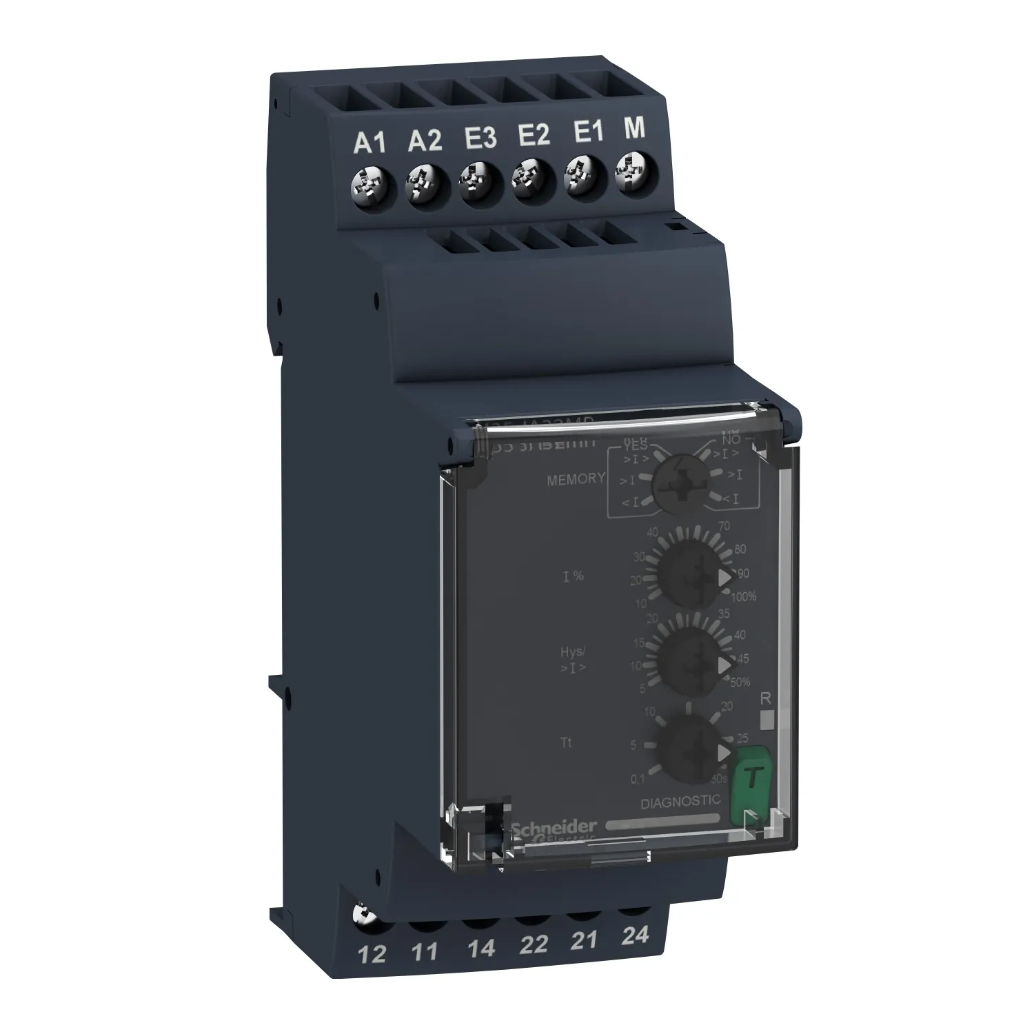 Relè di monitoraggio Corrente Schneider Electric RM35JA32MR serie Harmony Control, DPDT