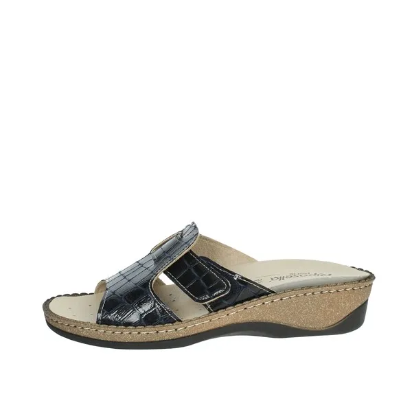 RIPOSELLA  CIABATTE BASSE 00088 BLU