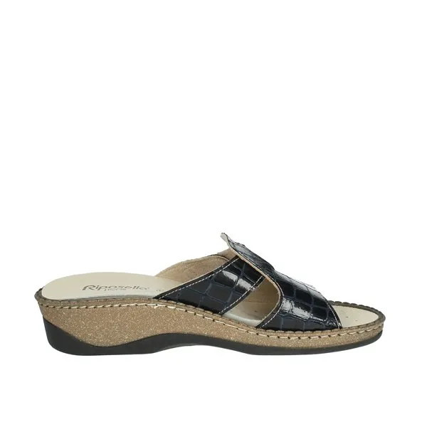 RIPOSELLA  CIABATTE BASSE 00088 BLU