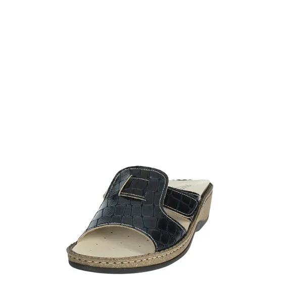 RIPOSELLA  CIABATTE BASSE 00088 BLU