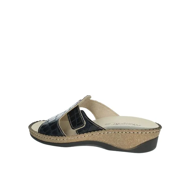 RIPOSELLA  CIABATTE BASSE 00088 BLU