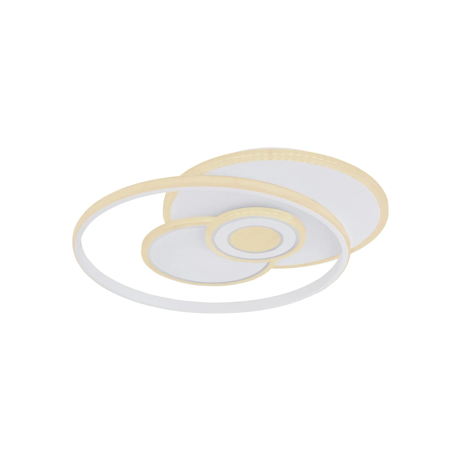 Roderick Plafoniera LED, bianco, lunghezza 54 cm, acrilico, CCT