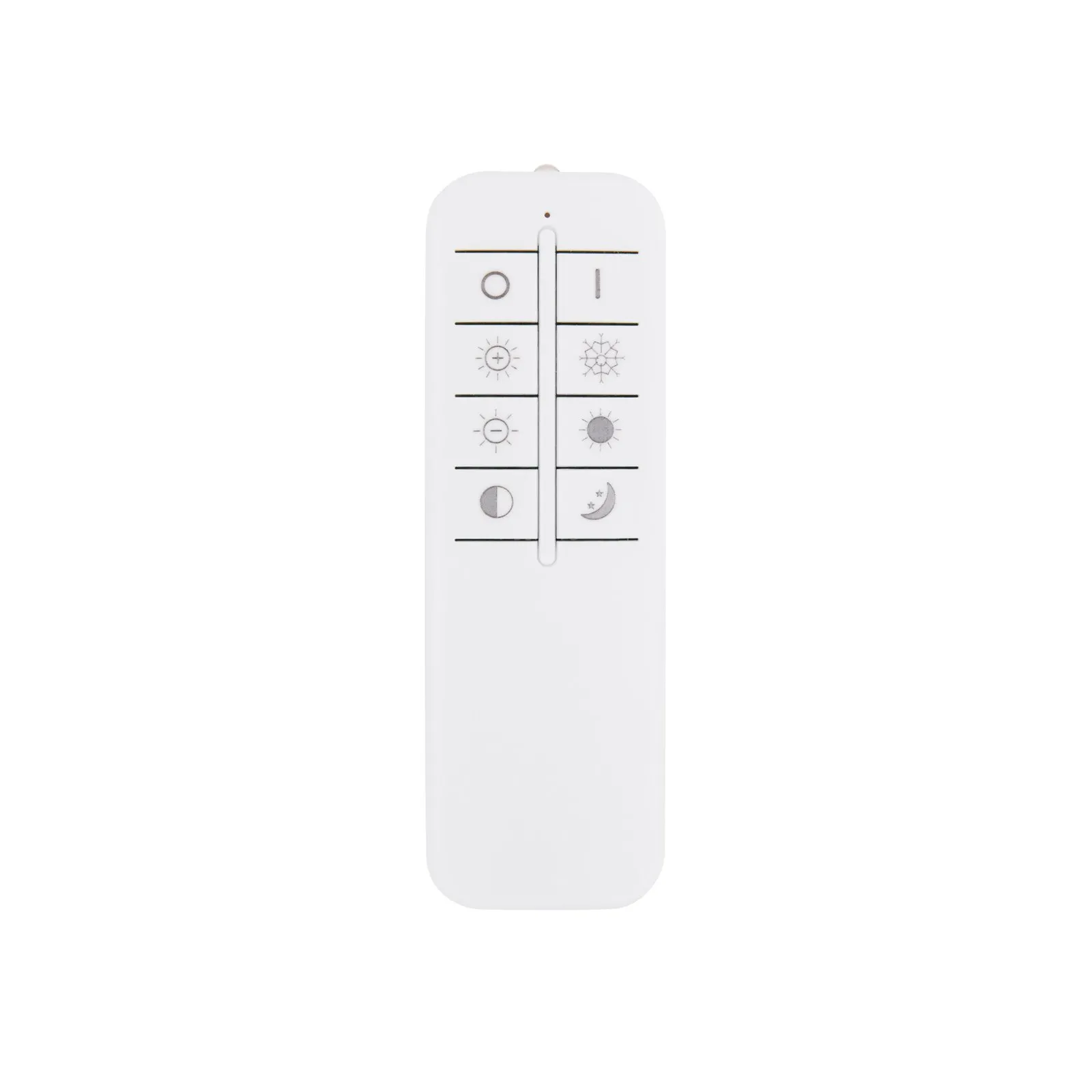 Roderick Plafoniera LED, bianco, lunghezza 54 cm, acrilico, CCT