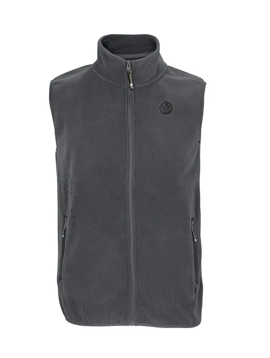 Ros Pile Gilet Col.antracite Patch A Cuore