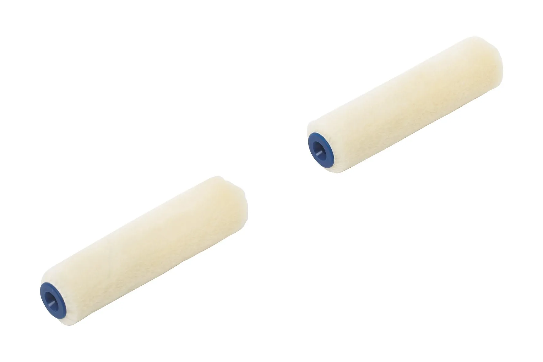 Rullo in velluto LUX 10 cm 2 pz