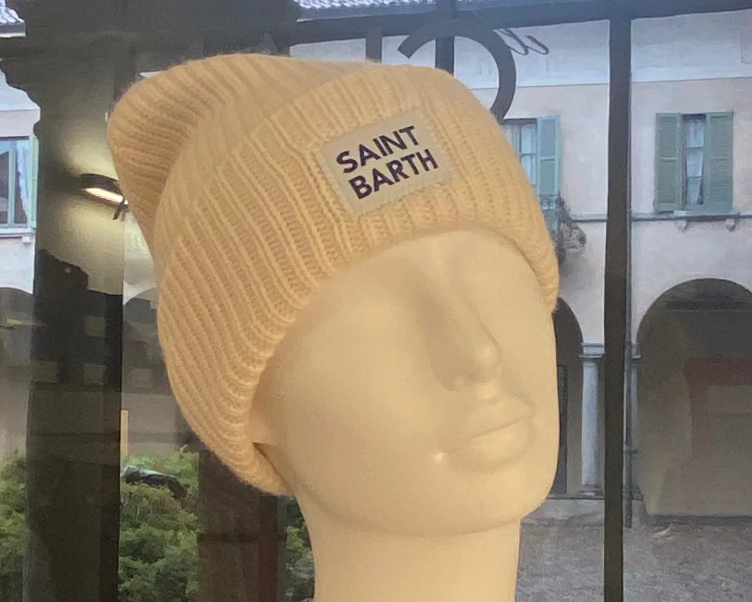 SAINT BARTH BERRETTO LANA PATCH