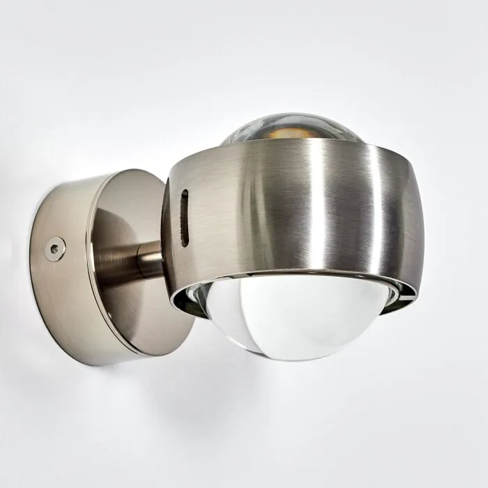 Sapri Applique Nichel opaco, 1-Luce