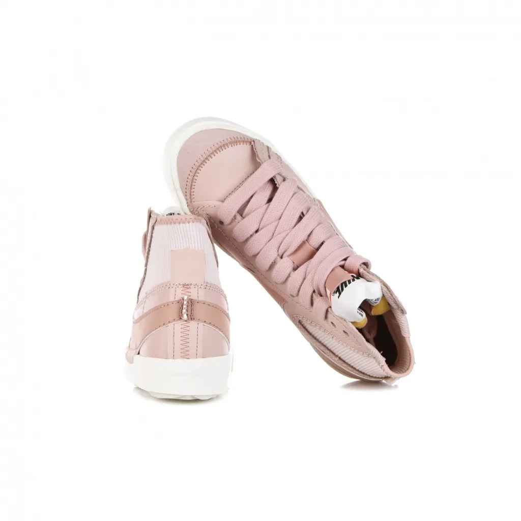 scarpa alta donna w blazer mid 77 jumbo PINK OXFORD/ROSE WHISPER/PINK OXFORD